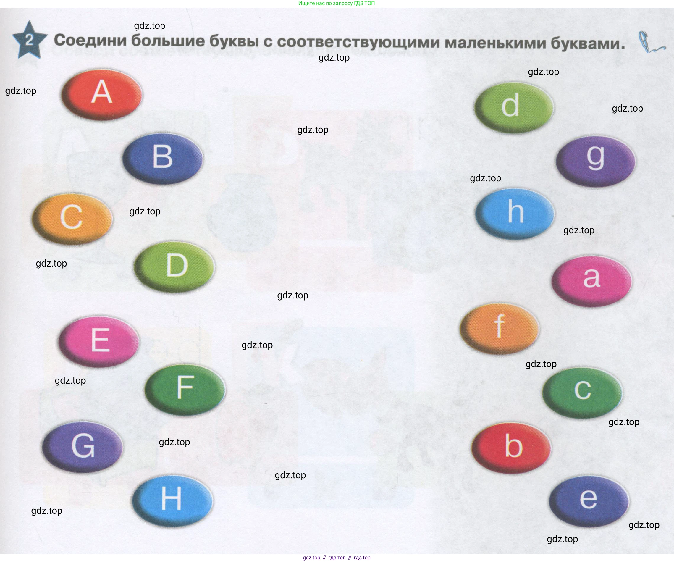Английский язык (english), 1 класс Рабочая тетрадь (workbook), авторы: Баранова Ксения Михайловна (Baranova Ksenia), Дули Дженни (Dooley Jenny), Копылова Виктория Викторовна (Kopylova Victoria), Мильруд Радислав Петрович (Millrood Radislav), Эванс Вирджиния (Evans Virginia), издательство Просвещение, Москва, 2012, белого цвета, страница 55, номер 2, Условие