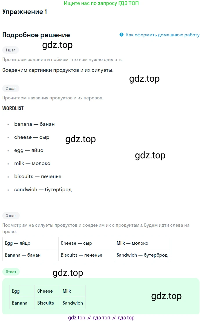Английский язык (english), 1 класс Рабочая тетрадь (workbook), авторы: Баранова Ксения Михайловна (Baranova Ksenia), Дули Дженни (Dooley Jenny), Копылова Виктория Викторовна (Kopylova Victoria), Мильруд Радислав Петрович (Millrood Radislav), Эванс Вирджиния (Evans Virginia), издательство Просвещение, Москва, 2012, белого цвета, страница 34, номер 1, Решение