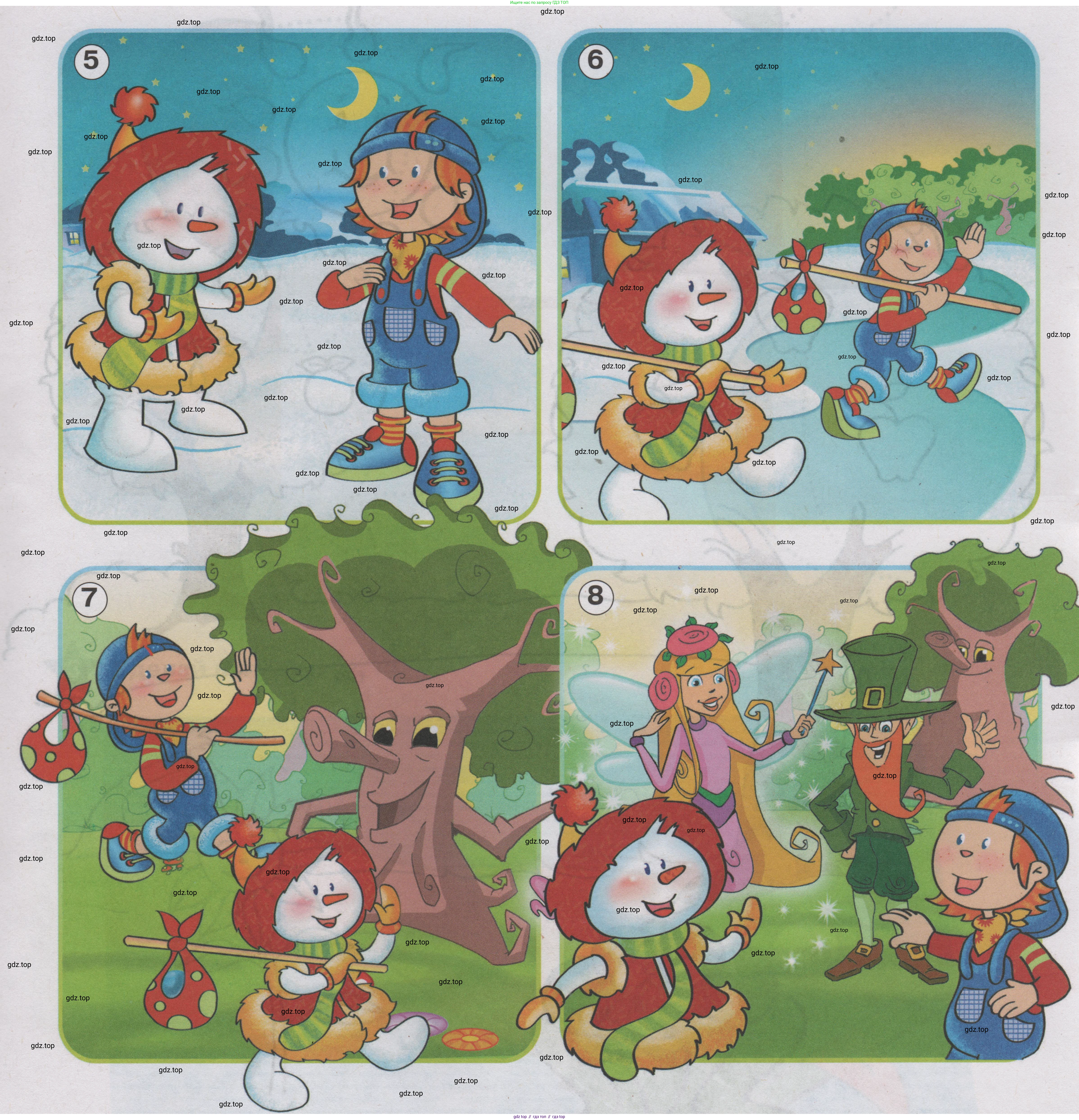 ГДЗ Английский язык (english), 1 класс Учебник (Student's book), авторы: Баранова Ксения Михайловна (Baranova Ksenia), Дули Дженни (Dooley Jenny), Копылова Виктория Викторовна (Kopylova Victoria), Мильруд Радислав Петрович (Millrood Radislav), Эванс Вирджиния (Evans Virginia), издательство Просвещение, Москва, 2019, белого цвета, страница 8, номер 1, Условие (продолжение 2)