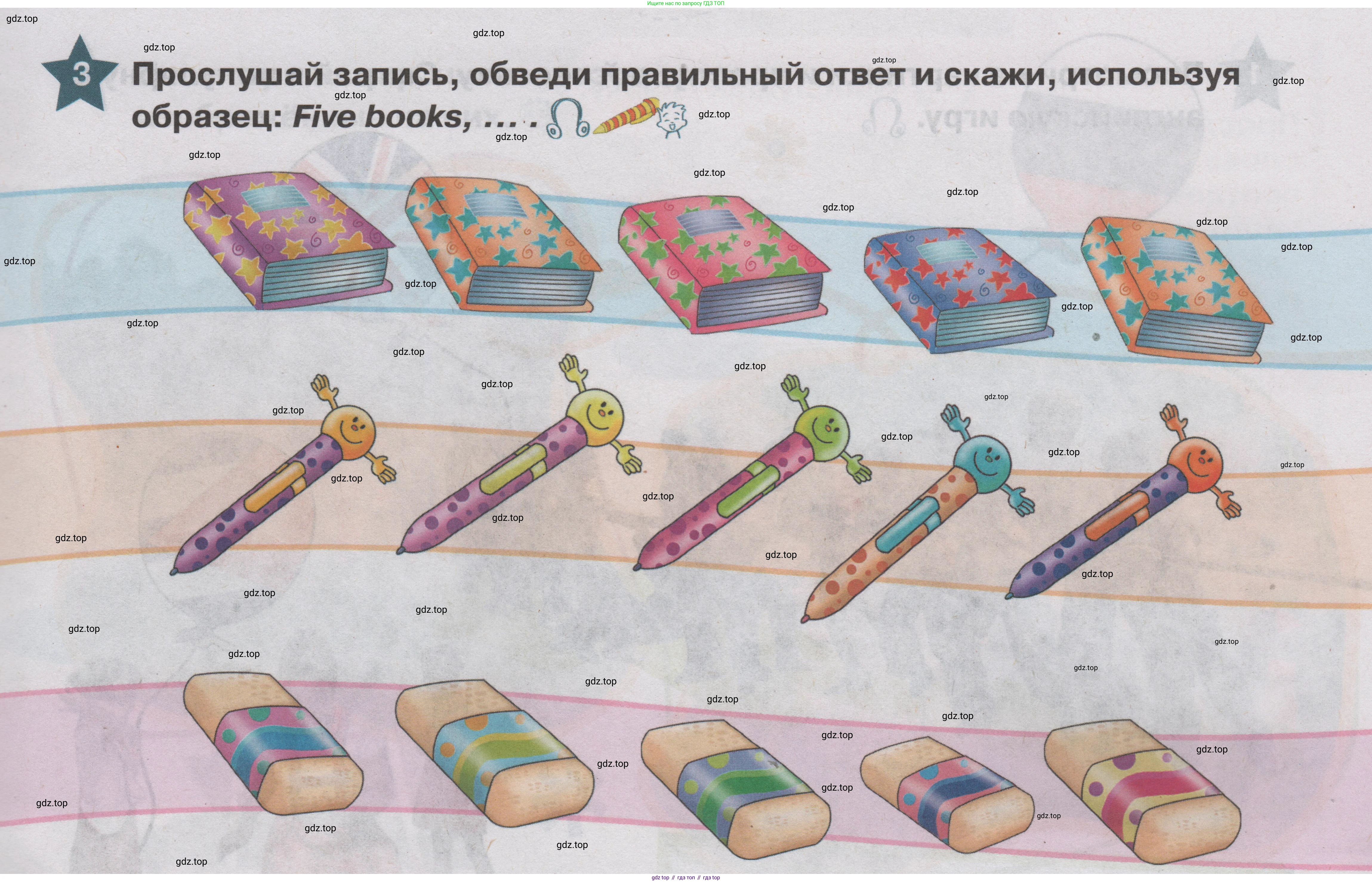 ГДЗ Английский язык (english), 1 класс Учебник (Student's book), авторы: Баранова Ксения Михайловна (Baranova Ksenia), Дули Дженни (Dooley Jenny), Копылова Виктория Викторовна (Kopylova Victoria), Мильруд Радислав Петрович (Millrood Radislav), Эванс Вирджиния (Evans Virginia), издательство Просвещение, Москва, 2019, белого цвета, страница 29, номер 3, Условие