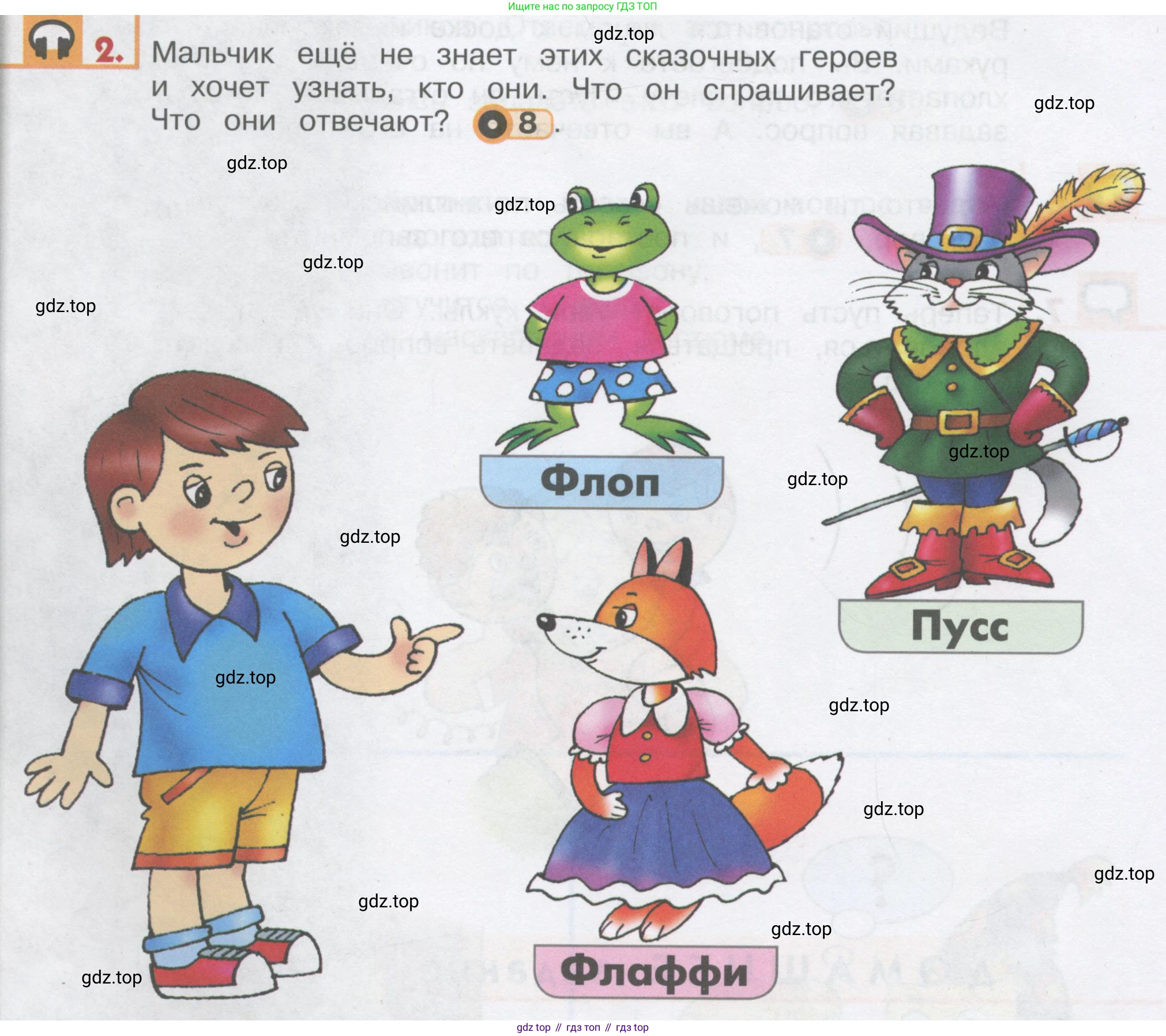 ГДЗ Английский язык (english), 1 класс Учебник, авторы: Верещагина Ирина Николаевна (Vereshchagina Irina), Притыкина Тамара Александровна (Pritykina Tamara), издательство Эксмо, Москва, 2017, страница 14, номер 2, Условие