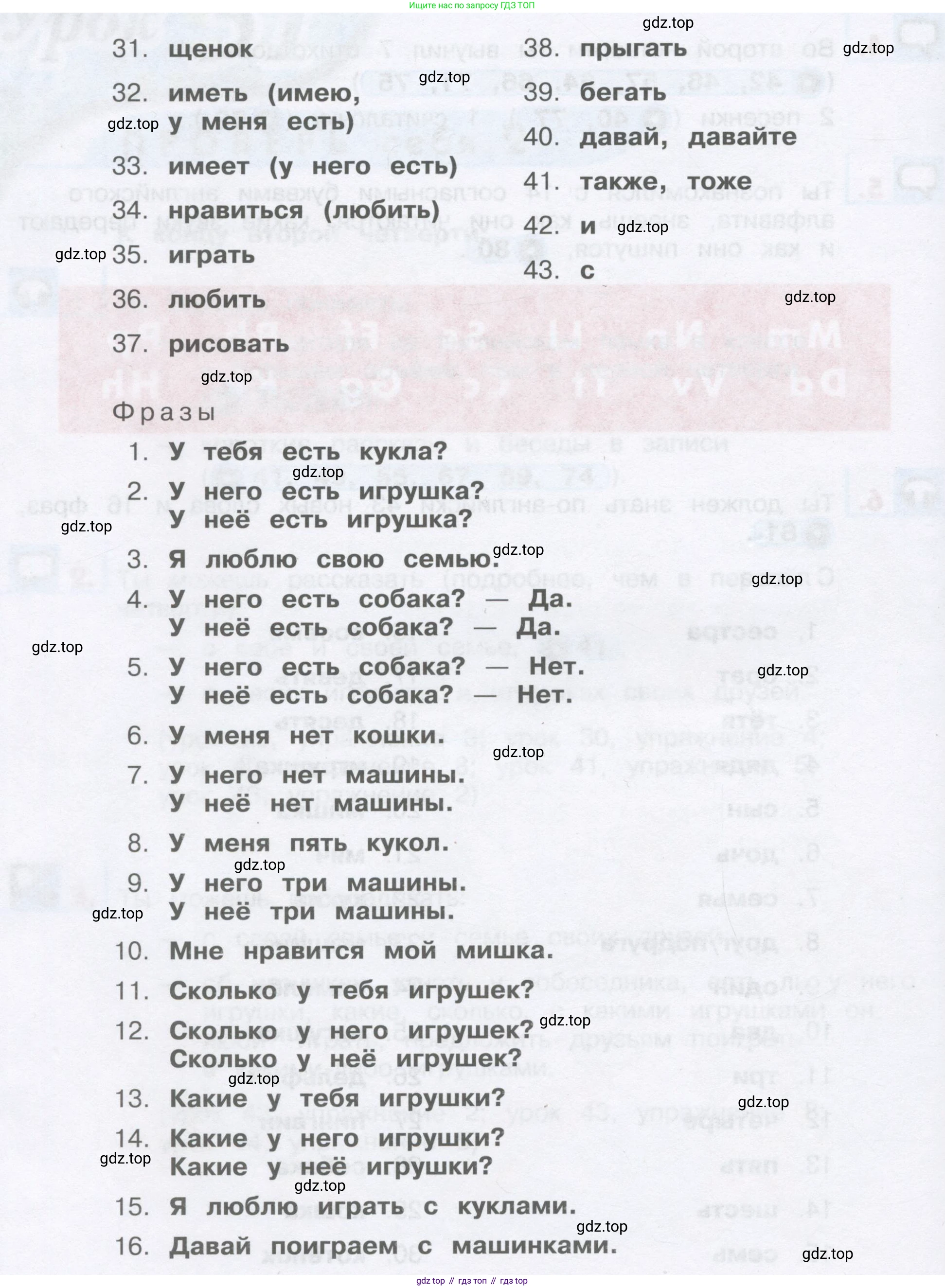 ГДЗ Английский язык (english), 1 класс Учебник, авторы: Верещагина Ирина Николаевна (Vereshchagina Irina), Притыкина Тамара Александровна (Pritykina Tamara), издательство Эксмо, Москва, 2017, страница 87, номер 6, Условие (продолжение 2)