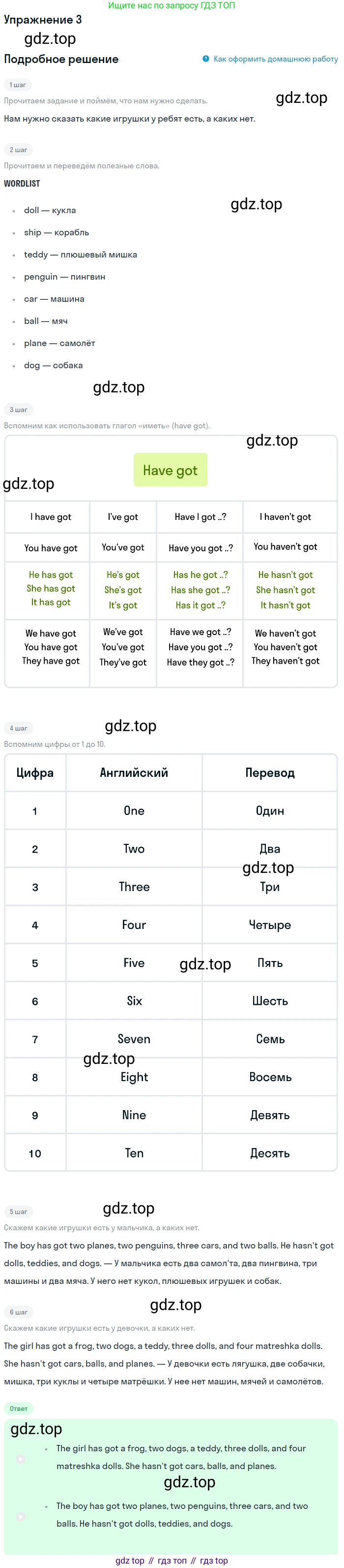 ГДЗ Английский язык (english), 1 класс Учебник, авторы: Верещагина Ирина Николаевна (Vereshchagina Irina), Притыкина Тамара Александровна (Pritykina Tamara), издательство Эксмо, Москва, 2017, страница 77, номер 3, Решение