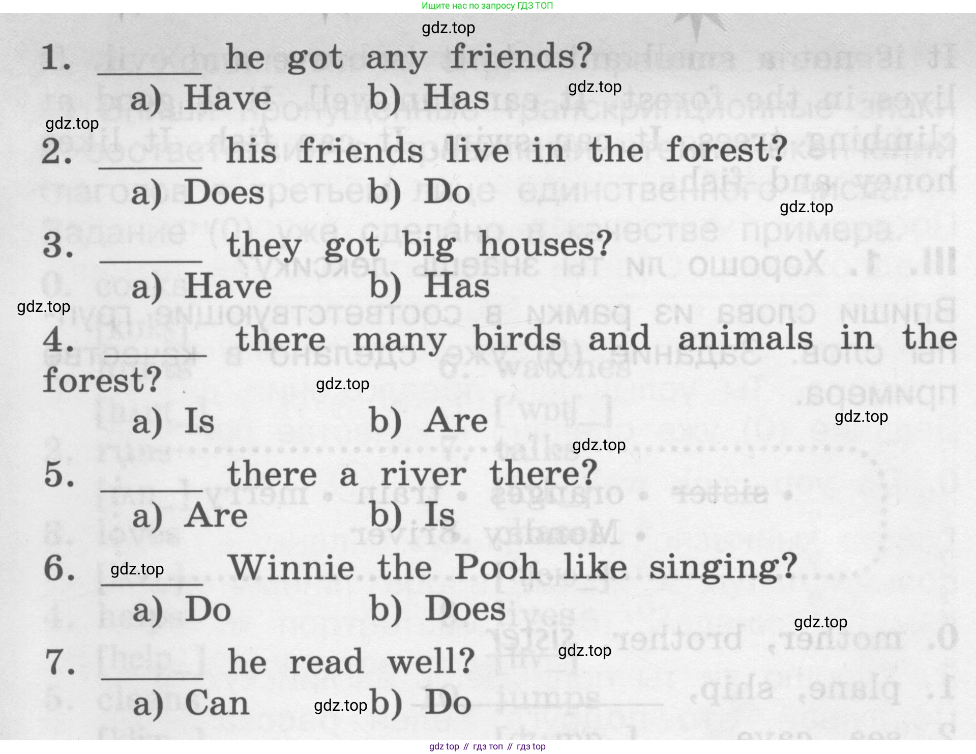 Английский язык (english), 2-4 класс контрольные задания (assessment tasks), автор: Кузовлев Владимир Петрович (Kuzovlev Vladimir), издательство Просвещение, Москва, 2016, зелёного цвета, страница 13, номер III, Условие (продолжение 2)