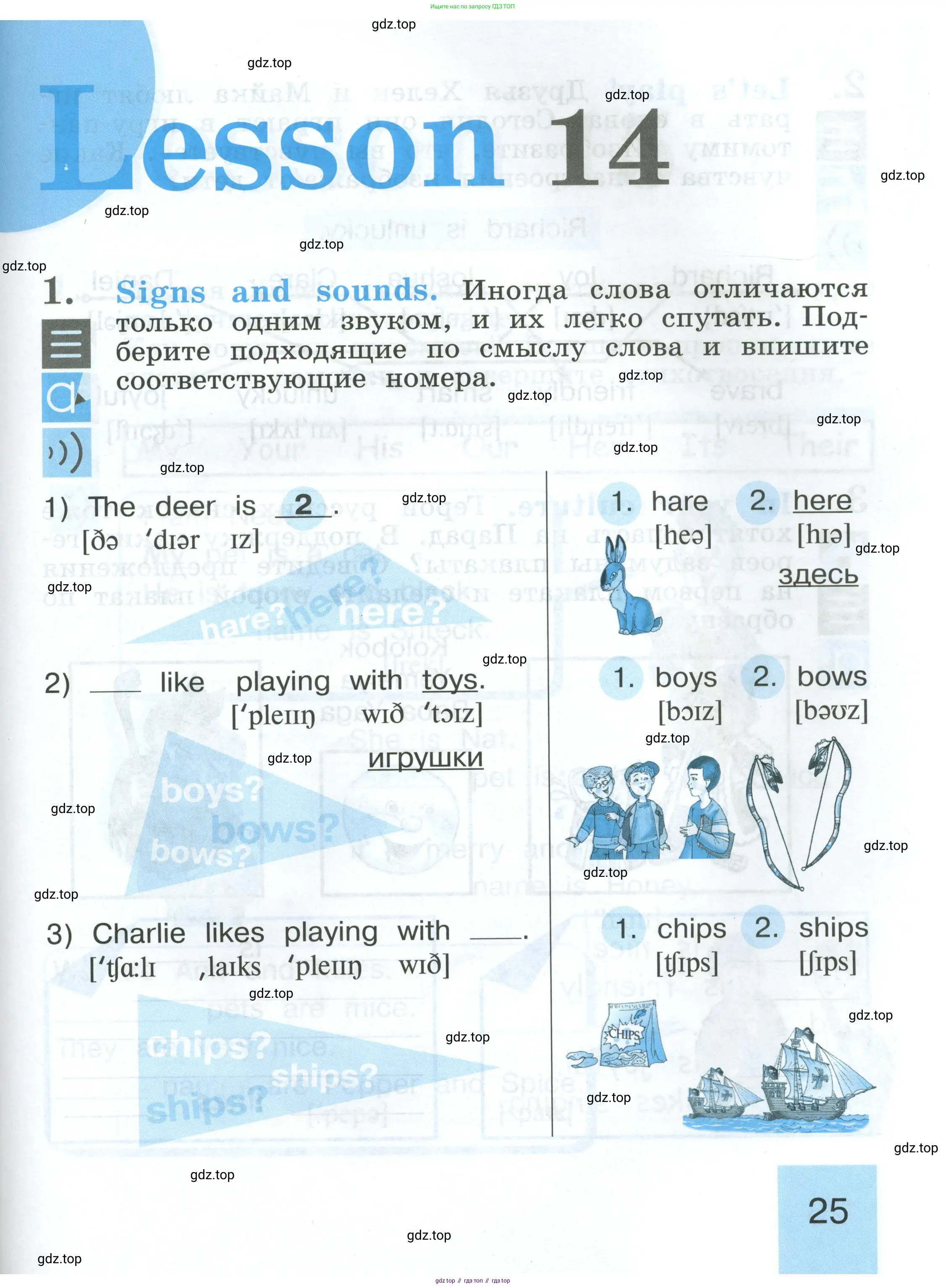 Английский язык (english), 2 класс рабочая тетрадь (activity book), авторы: Кузовлев Владимир Петрович (Kuzovlev Vladimir), Перегудова Эльвира Шакировна, Пастухова Светлана Анатольевна (Pastukhova Svetlana), Стрельникова Ольга Викторовна (Strelnikova Olga), издательство Просвещение, Москва, 2023, розового цвета, страница 25