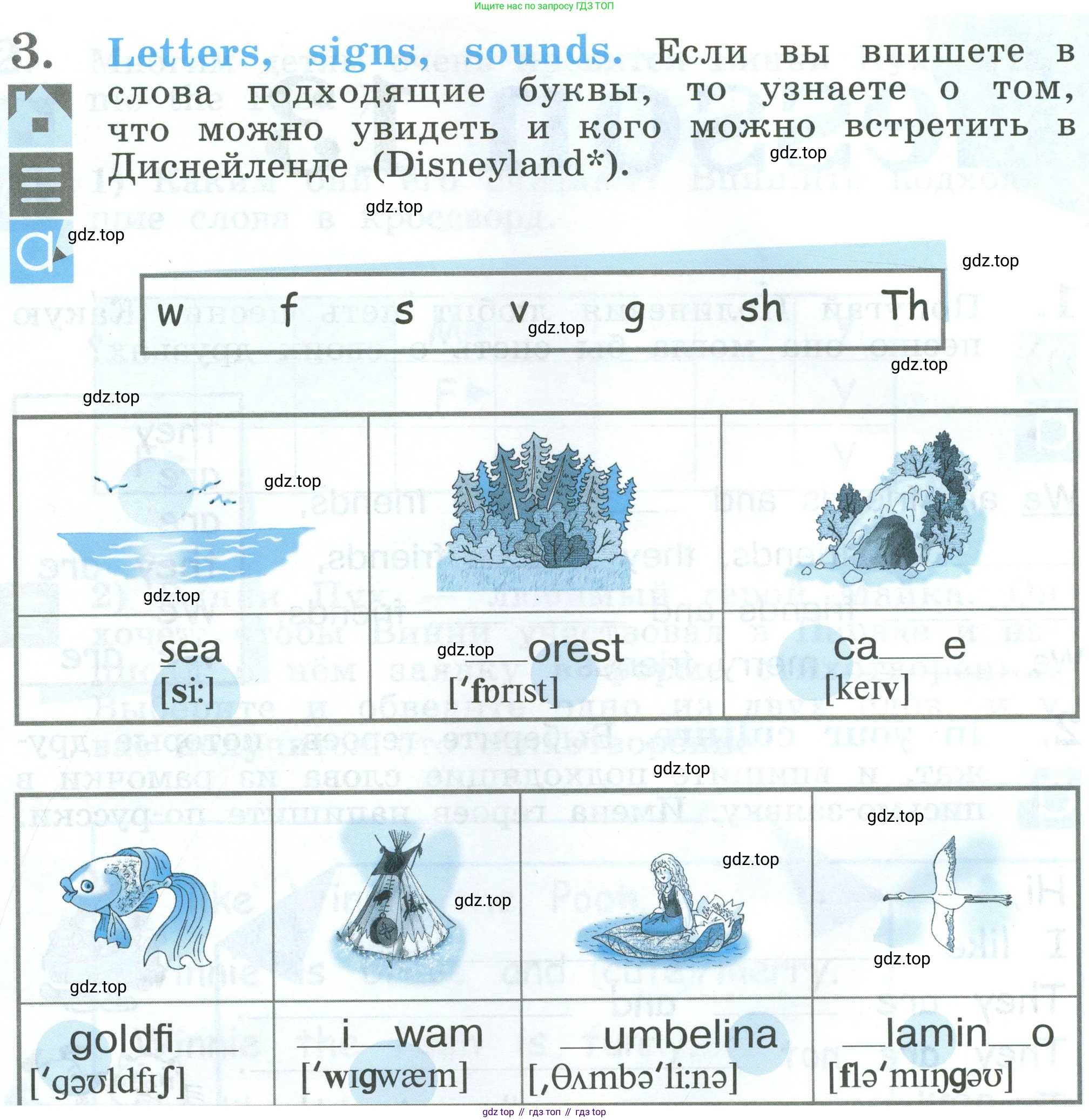 Английский язык (english), 2 класс рабочая тетрадь (activity book), авторы: Кузовлев Владимир Петрович (Kuzovlev Vladimir), Перегудова Эльвира Шакировна, Пастухова Светлана Анатольевна (Pastukhova Svetlana), Стрельникова Ольга Викторовна (Strelnikova Olga), издательство Просвещение, Москва, 2023, розового цвета, страница 24, номер 3, Условие