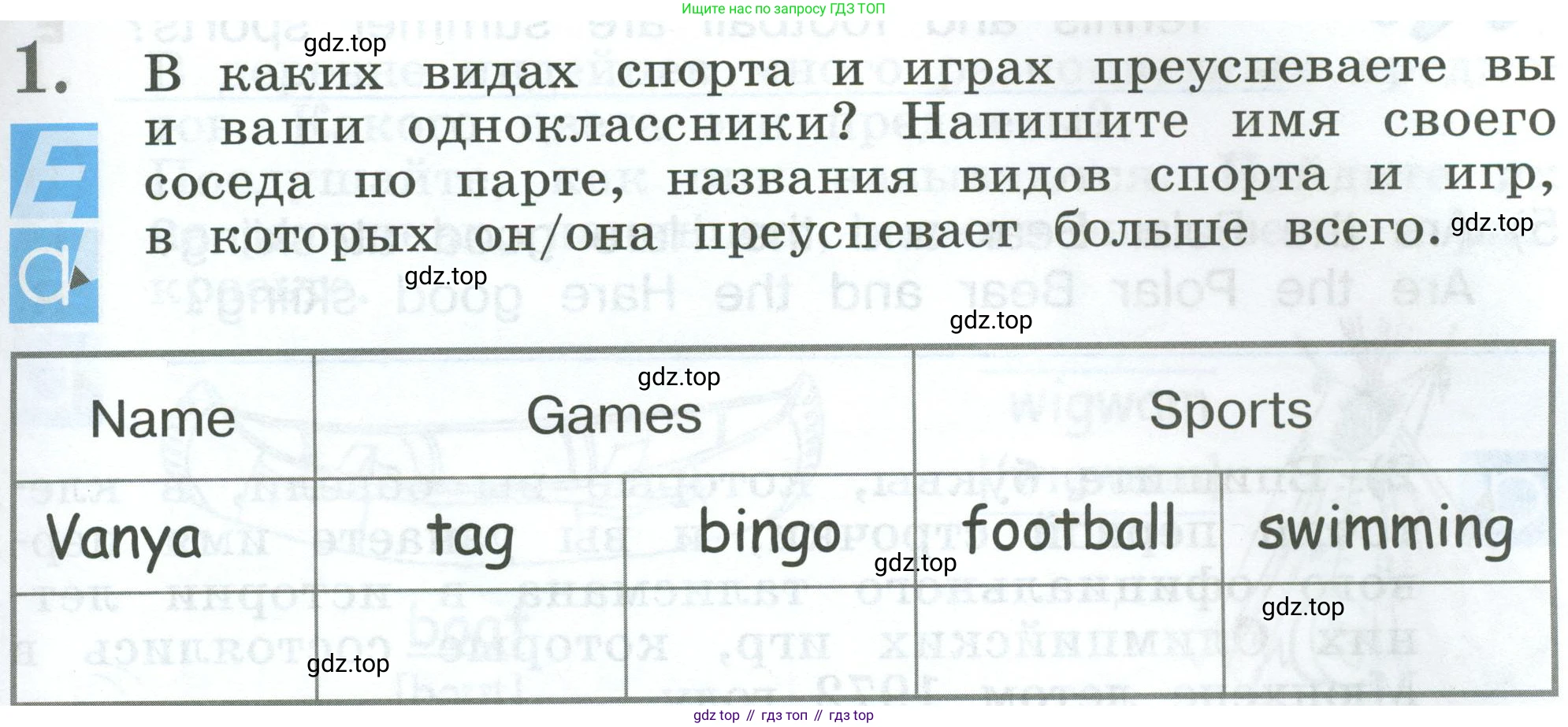 Английский язык (english), 2 класс рабочая тетрадь (activity book), авторы: Кузовлев Владимир Петрович (Kuzovlev Vladimir), Перегудова Эльвира Шакировна, Пастухова Светлана Анатольевна (Pastukhova Svetlana), Стрельникова Ольга Викторовна (Strelnikova Olga), издательство Просвещение, Москва, 2023, розового цвета, страница 33, номер 1, Условие