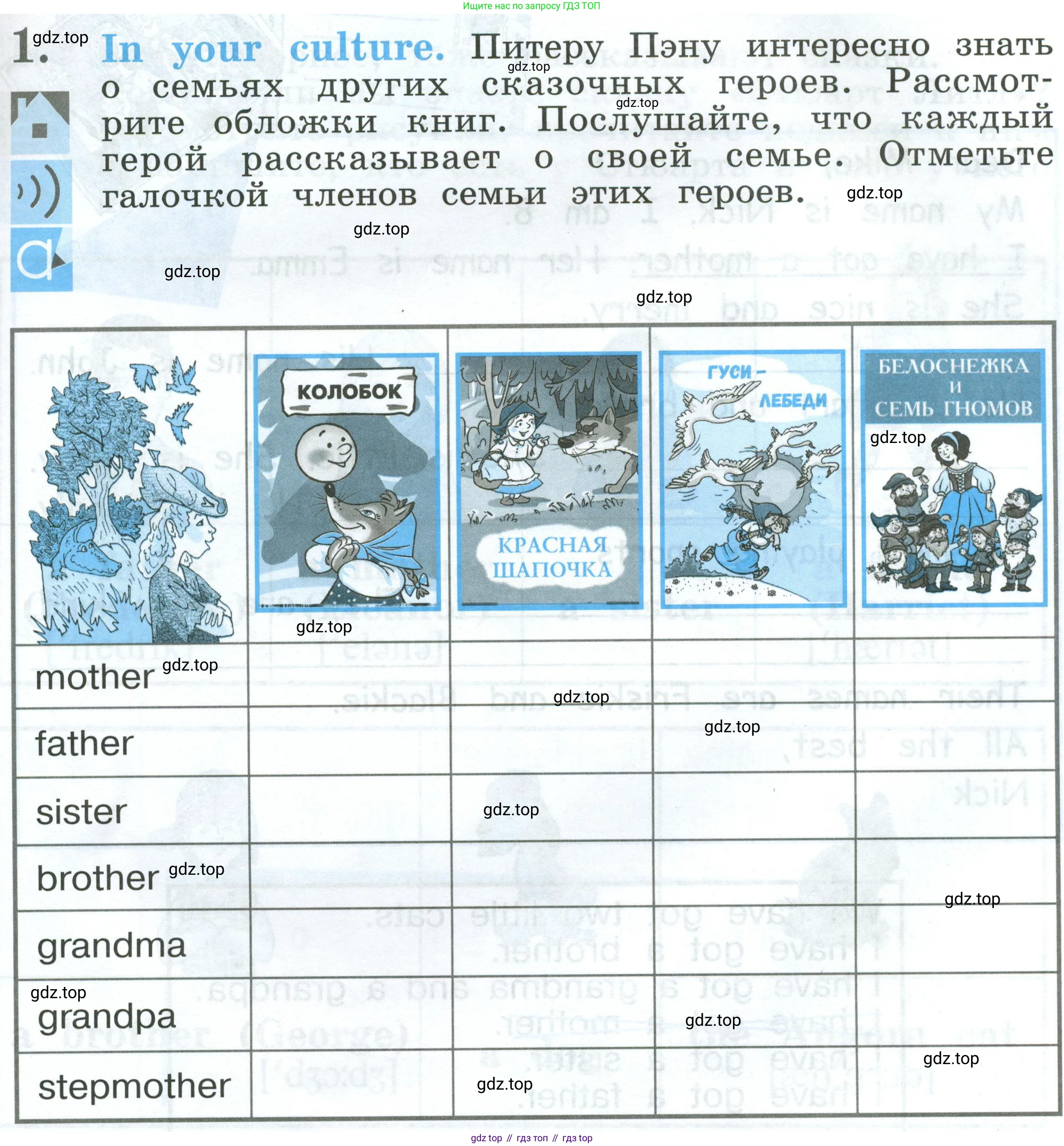 Английский язык (english), 2 класс рабочая тетрадь (activity book), авторы: Кузовлев Владимир Петрович (Kuzovlev Vladimir), Перегудова Эльвира Шакировна, Пастухова Светлана Анатольевна (Pastukhova Svetlana), Стрельникова Ольга Викторовна (Strelnikova Olga), издательство Просвещение, Москва, 2023, розового цвета, страница 51, номер 1, Условие