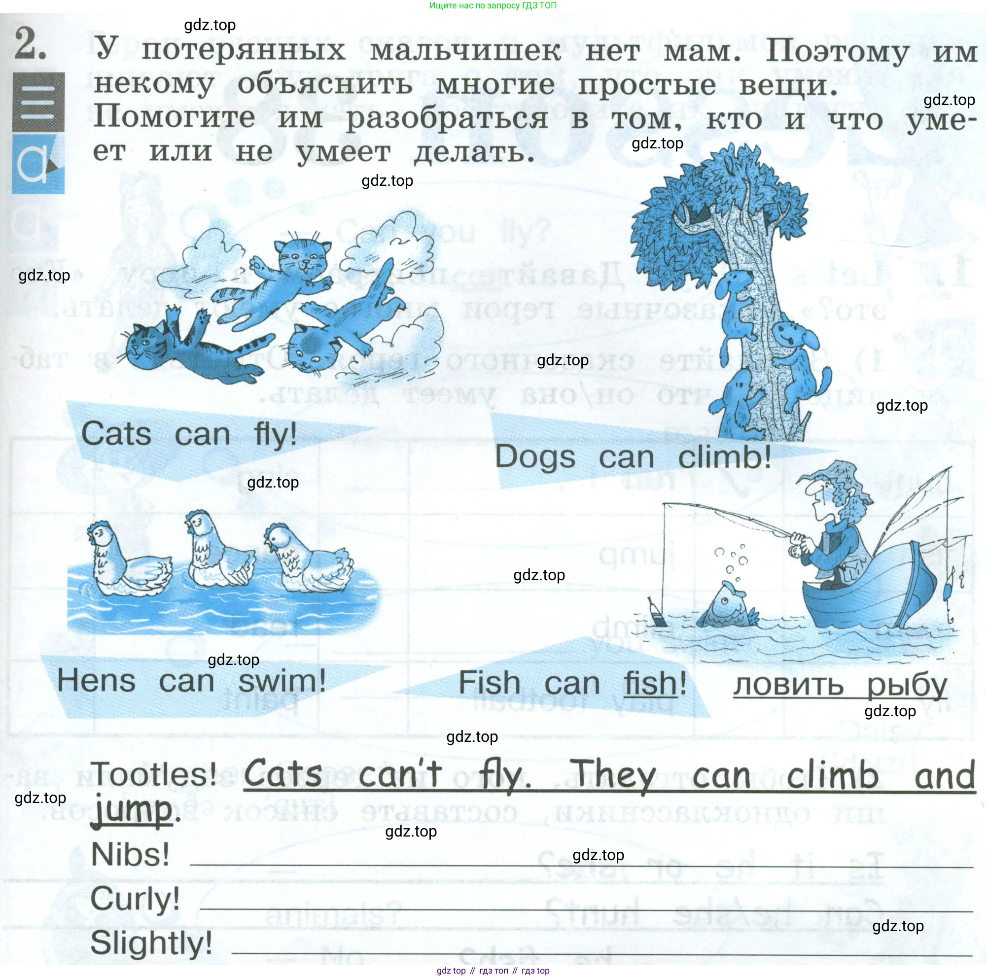Английский язык (english), 2 класс рабочая тетрадь (activity book), авторы: Кузовлев Владимир Петрович (Kuzovlev Vladimir), Перегудова Эльвира Шакировна, Пастухова Светлана Анатольевна (Pastukhova Svetlana), Стрельникова Ольга Викторовна (Strelnikova Olga), издательство Просвещение, Москва, 2023, розового цвета, страница 63, номер 2, Условие