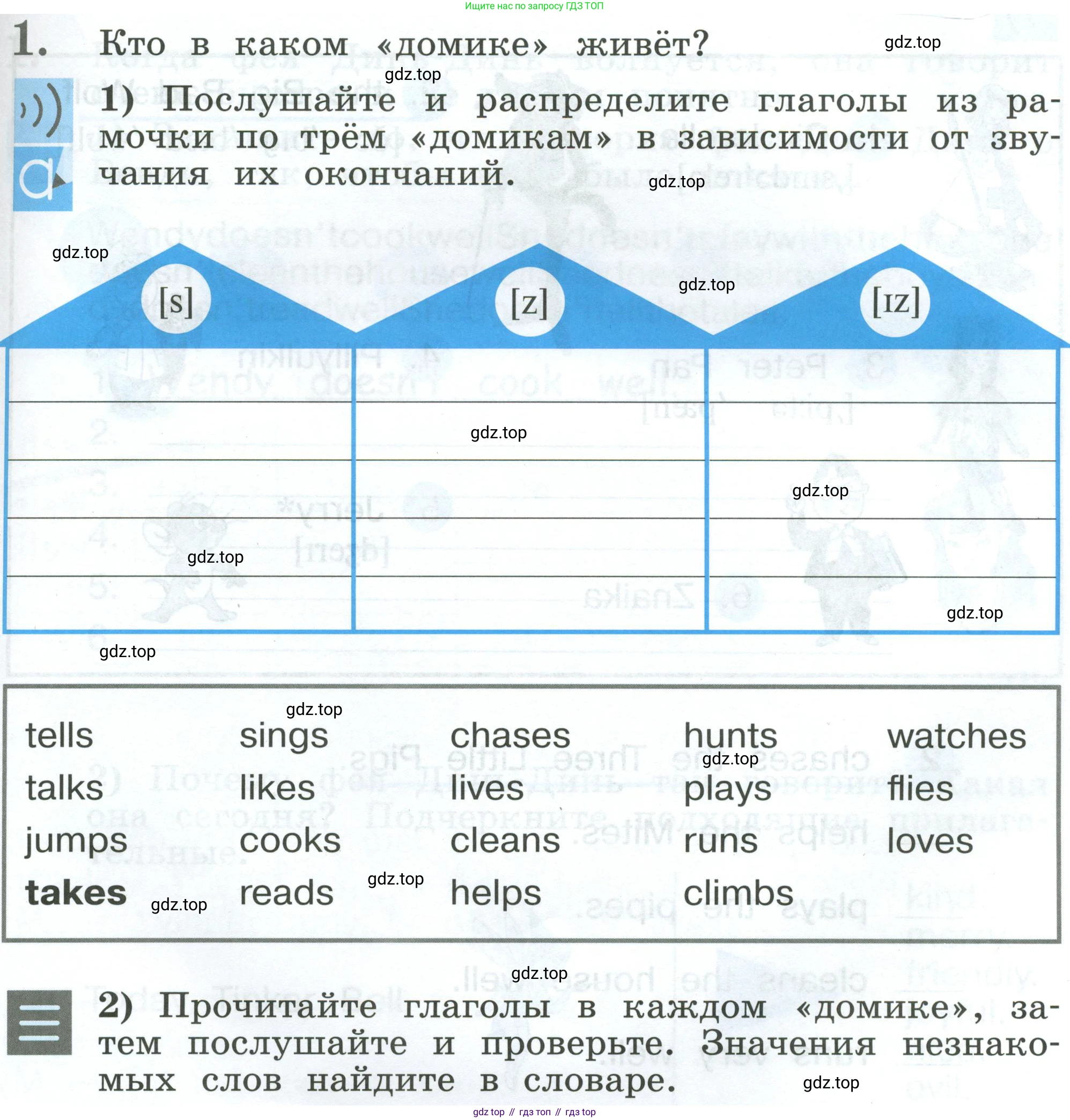 Английский язык (english), 2 класс рабочая тетрадь (activity book), авторы: Кузовлев Владимир Петрович (Kuzovlev Vladimir), Перегудова Эльвира Шакировна, Пастухова Светлана Анатольевна (Pastukhova Svetlana), Стрельникова Ольга Викторовна (Strelnikova Olga), издательство Просвещение, Москва, 2023, розового цвета, страница 93, номер 1, Условие