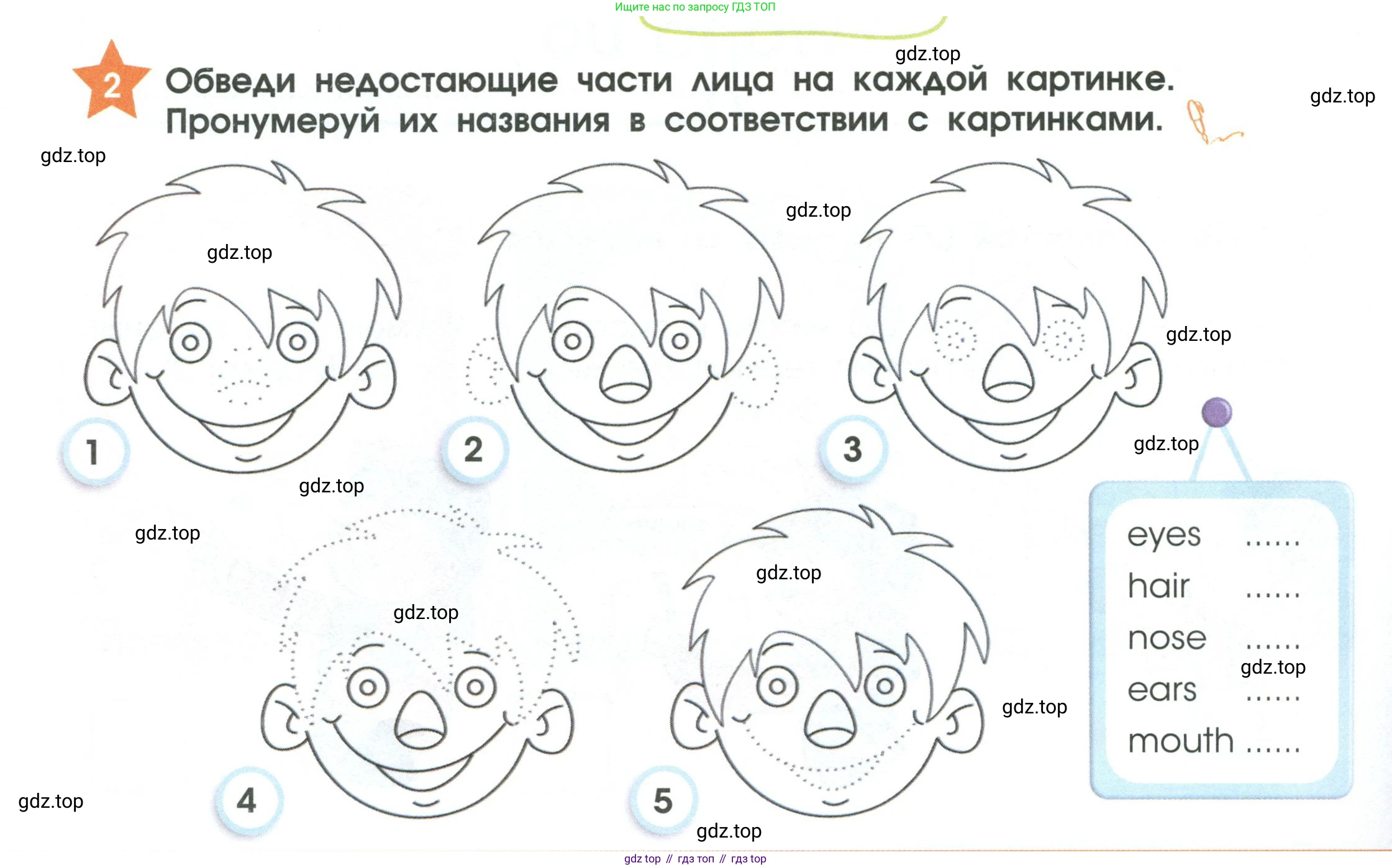 Английский язык (english), 2 класс Рабочая тетрадь (workbook), авторы: Баранова Ксения Михайловна (Baranova Ksenia), Дули Дженни (Dooley Jenny), Копылова Виктория Викторовна (Kopylova Victoria), Мильруд Радислав Петрович (Millrood Radislav), Эванс Вирджиния (Evans Virginia), издательство Просвещение, Москва, 2023, белого цвета, Часть ( Part) 1, страница 32, номер 2, Условие