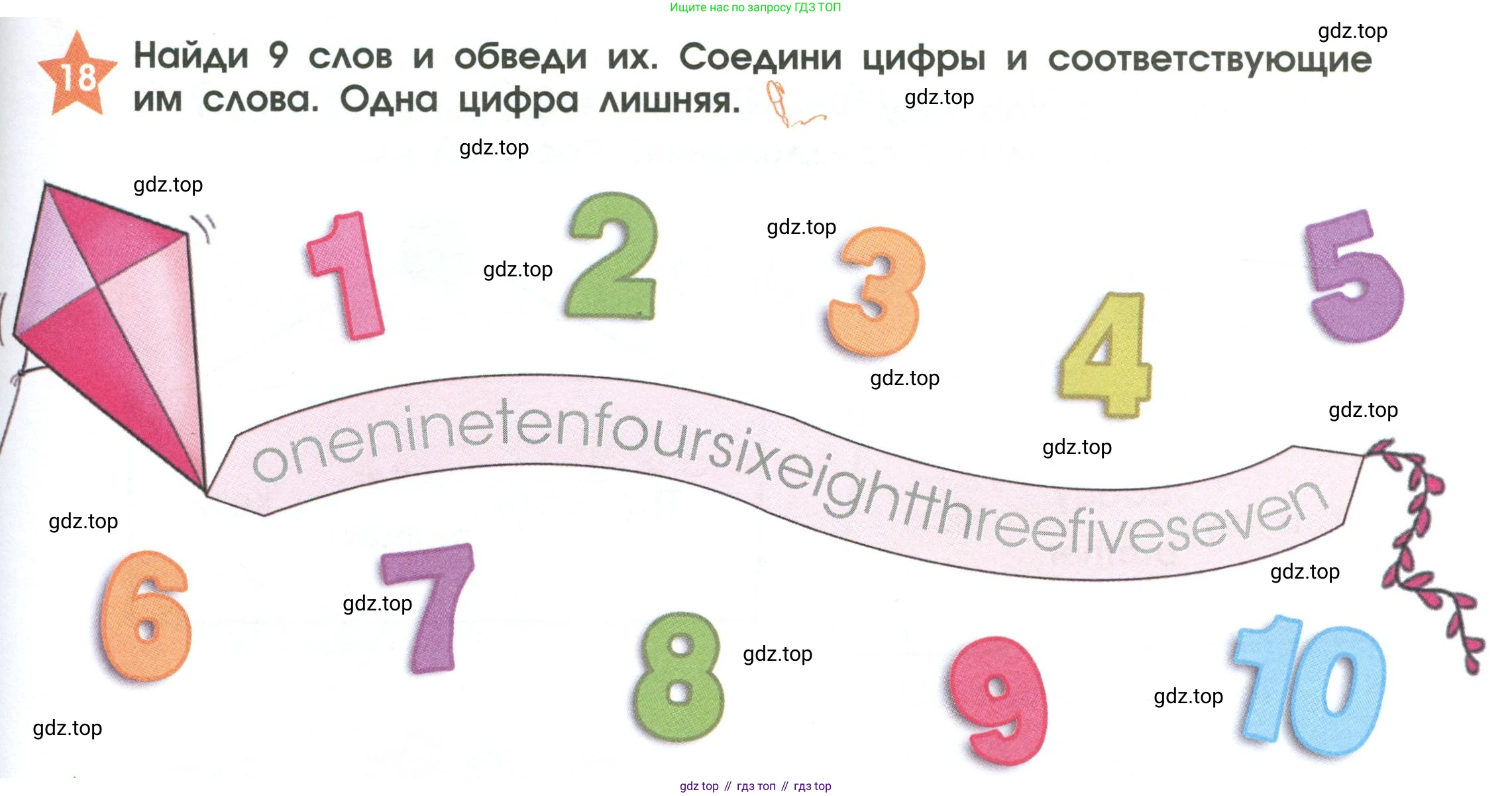 Английский язык (english), 2 класс Рабочая тетрадь (workbook), авторы: Баранова Ксения Михайловна (Baranova Ksenia), Дули Дженни (Dooley Jenny), Копылова Виктория Викторовна (Kopylova Victoria), Мильруд Радислав Петрович (Millrood Radislav), Эванс Вирджиния (Evans Virginia), издательство Просвещение, Москва, 2023, белого цвета, Часть ( Part) 1, страница 11, номер 18, Условие
