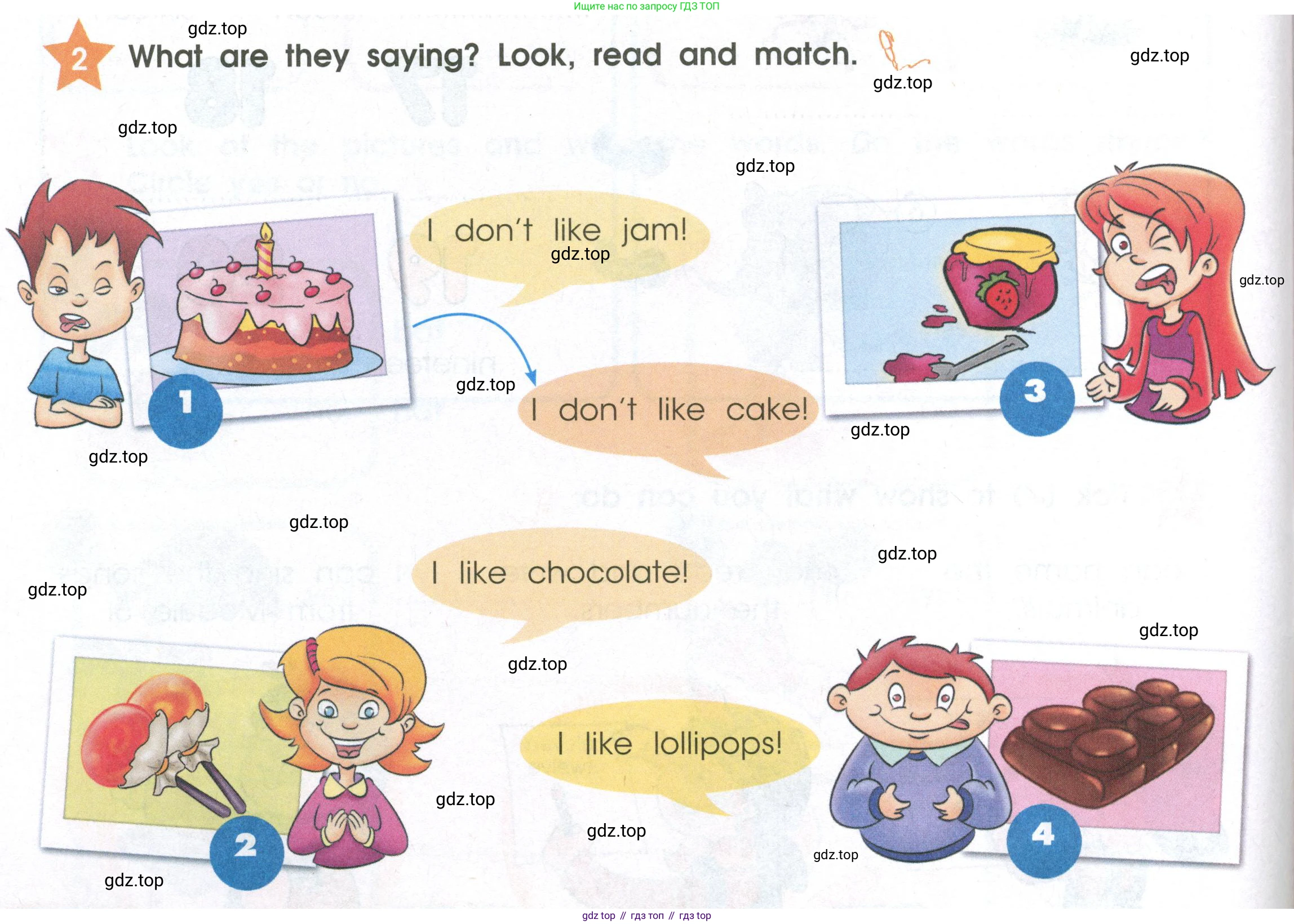 Английский язык (english), 2 класс Рабочая тетрадь (workbook), авторы: Баранова Ксения Михайловна (Baranova Ksenia), Дули Дженни (Dooley Jenny), Копылова Виктория Викторовна (Kopylova Victoria), Мильруд Радислав Петрович (Millrood Radislav), Эванс Вирджиния (Evans Virginia), издательство Просвещение, Москва, 2023, белого цвета, Часть ( Part) 2, страница 14, номер 2, Условие