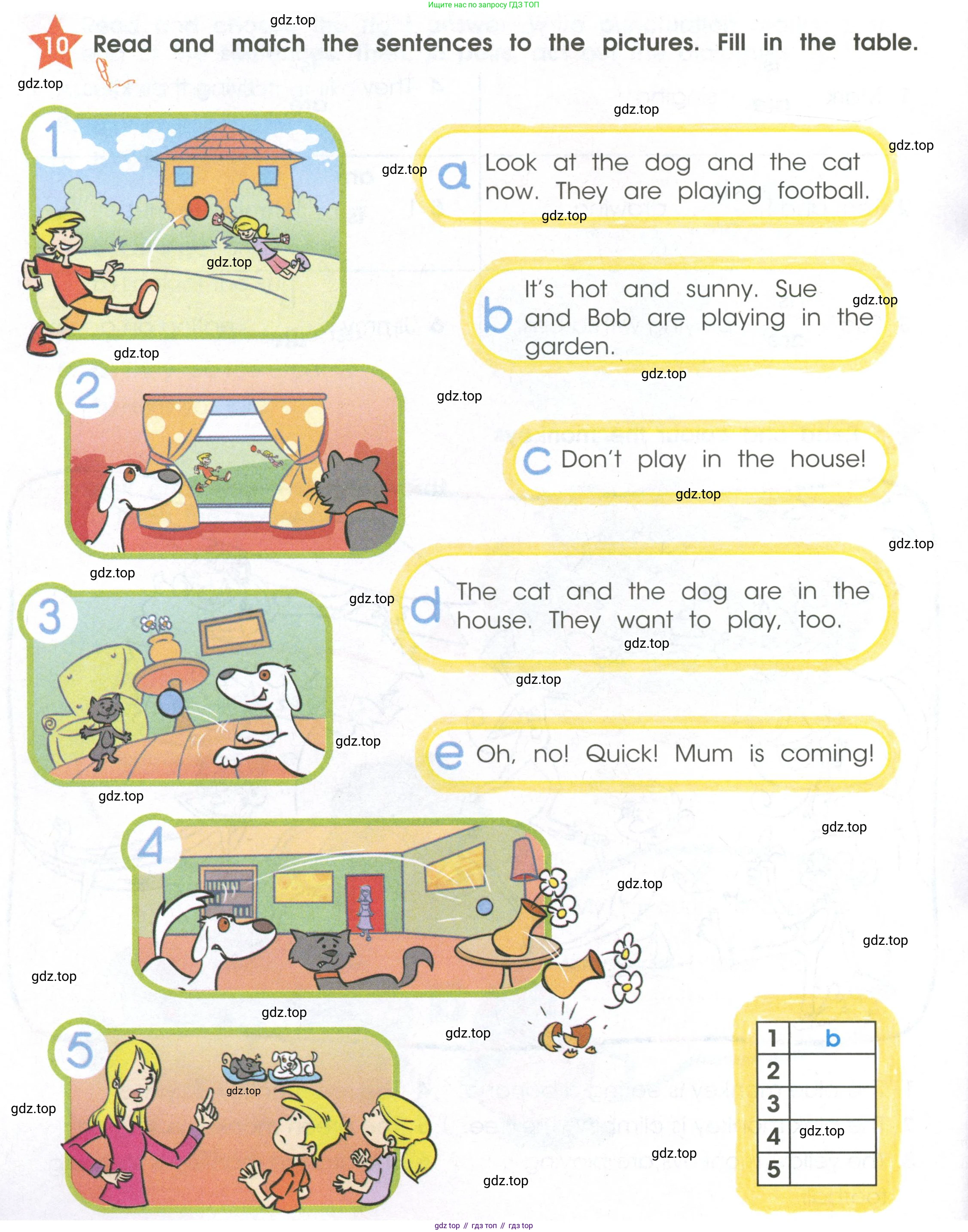 Английский язык (english), 2 класс Рабочая тетрадь (workbook), авторы: Баранова Ксения Михайловна (Baranova Ksenia), Дули Дженни (Dooley Jenny), Копылова Виктория Викторовна (Kopylova Victoria), Мильруд Радислав Петрович (Millrood Radislav), Эванс Вирджиния (Evans Virginia), издательство Просвещение, Москва, 2023, белого цвета, Часть ( Part) 2, страница 30, номер 10, Условие