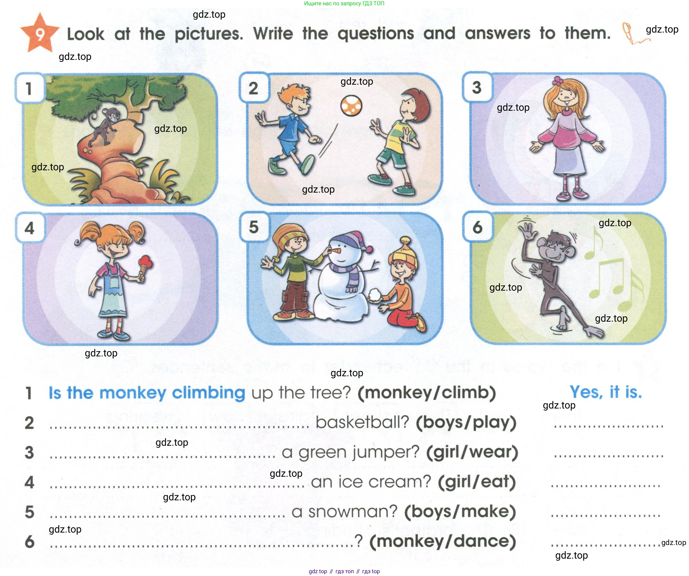 Английский язык (english), 2 класс Рабочая тетрадь (workbook), авторы: Баранова Ксения Михайловна (Baranova Ksenia), Дули Дженни (Dooley Jenny), Копылова Виктория Викторовна (Kopylova Victoria), Мильруд Радислав Петрович (Millrood Radislav), Эванс Вирджиния (Evans Virginia), издательство Просвещение, Москва, 2023, белого цвета, Часть ( Part) 2, страница 40, номер 9, Условие