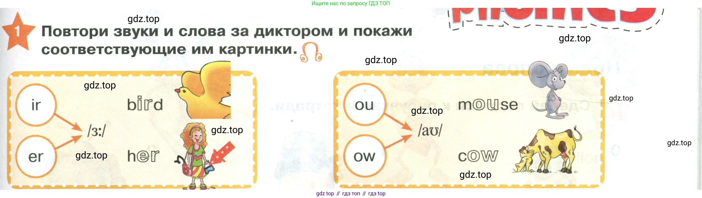 ГДЗ Английский язык (english), 2 класс Учебник (Student's book), авторы: Баранова Ксения Михайловна (Baranova Ksenia), Дули Дженни (Dooley Jenny), Копылова Виктория Викторовна (Kopylova Victoria), Мильруд Радислав Петрович (Millrood Radislav), Эванс Вирджиния (Evans Virginia), издательство Просвещение, Москва, 2023, белого цвета, Часть ( Part) 1, страница 63, номер 1, Условие