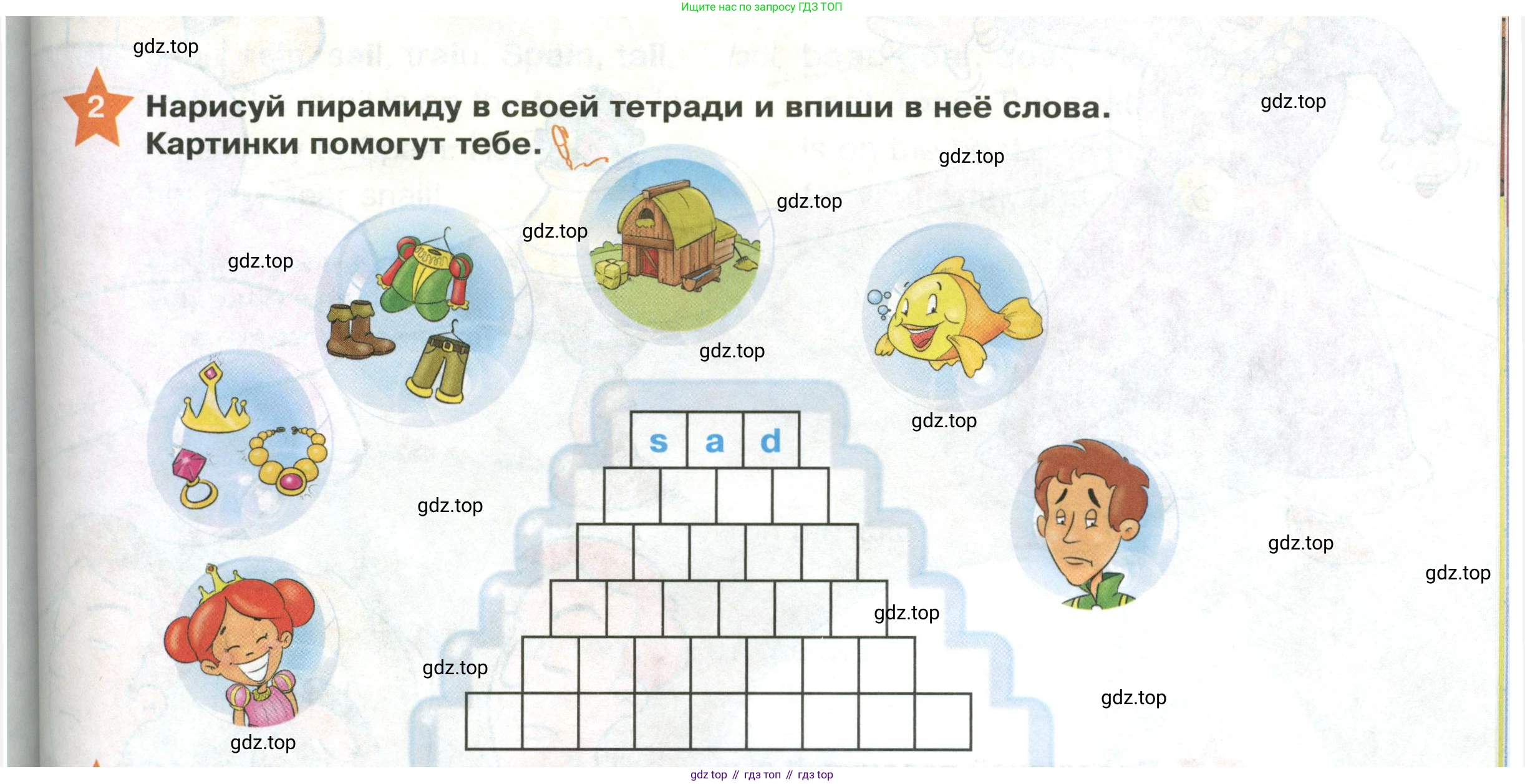ГДЗ Английский язык (english), 2 класс Учебник (Student's book), авторы: Баранова Ксения Михайловна (Baranova Ksenia), Дули Дженни (Dooley Jenny), Копылова Виктория Викторовна (Kopylova Victoria), Мильруд Радислав Петрович (Millrood Radislav), Эванс Вирджиния (Evans Virginia), издательство Просвещение, Москва, 2023, белого цвета, Часть ( Part) 1, страница 107, номер 2, Условие