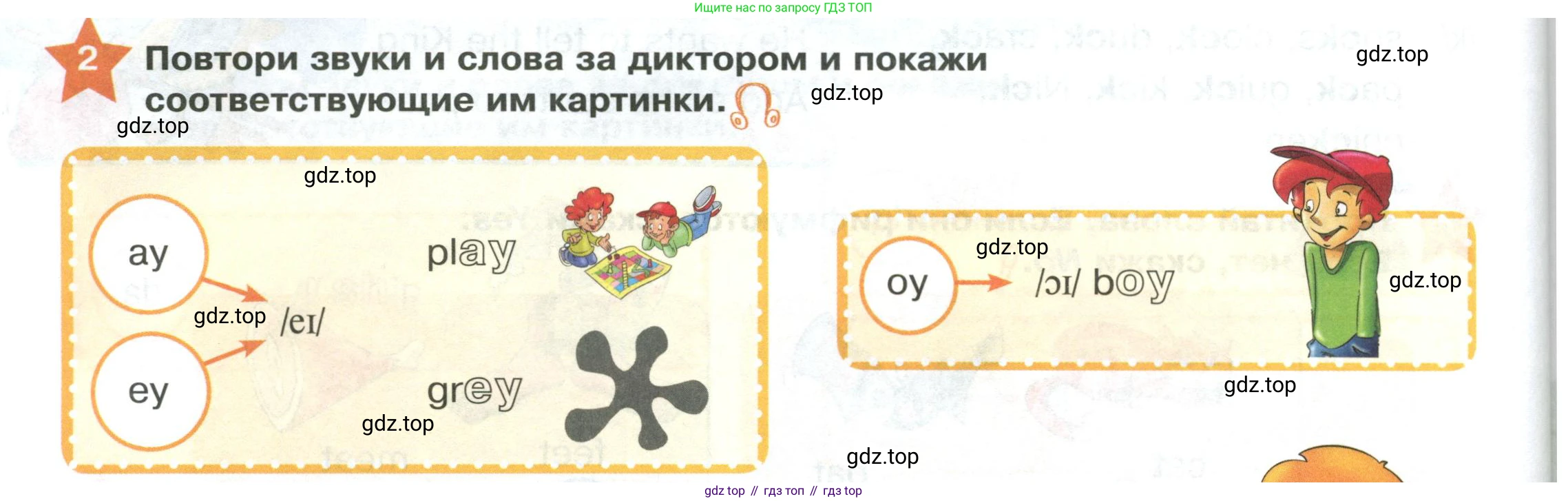ГДЗ Английский язык (english), 2 класс Учебник (Student's book), авторы: Баранова Ксения Михайловна (Baranova Ksenia), Дули Дженни (Dooley Jenny), Копылова Виктория Викторовна (Kopylova Victoria), Мильруд Радислав Петрович (Millrood Radislav), Эванс Вирджиния (Evans Virginia), издательство Просвещение, Москва, 2023, белого цвета, Часть ( Part) 1, страница 18, номер 2, Условие