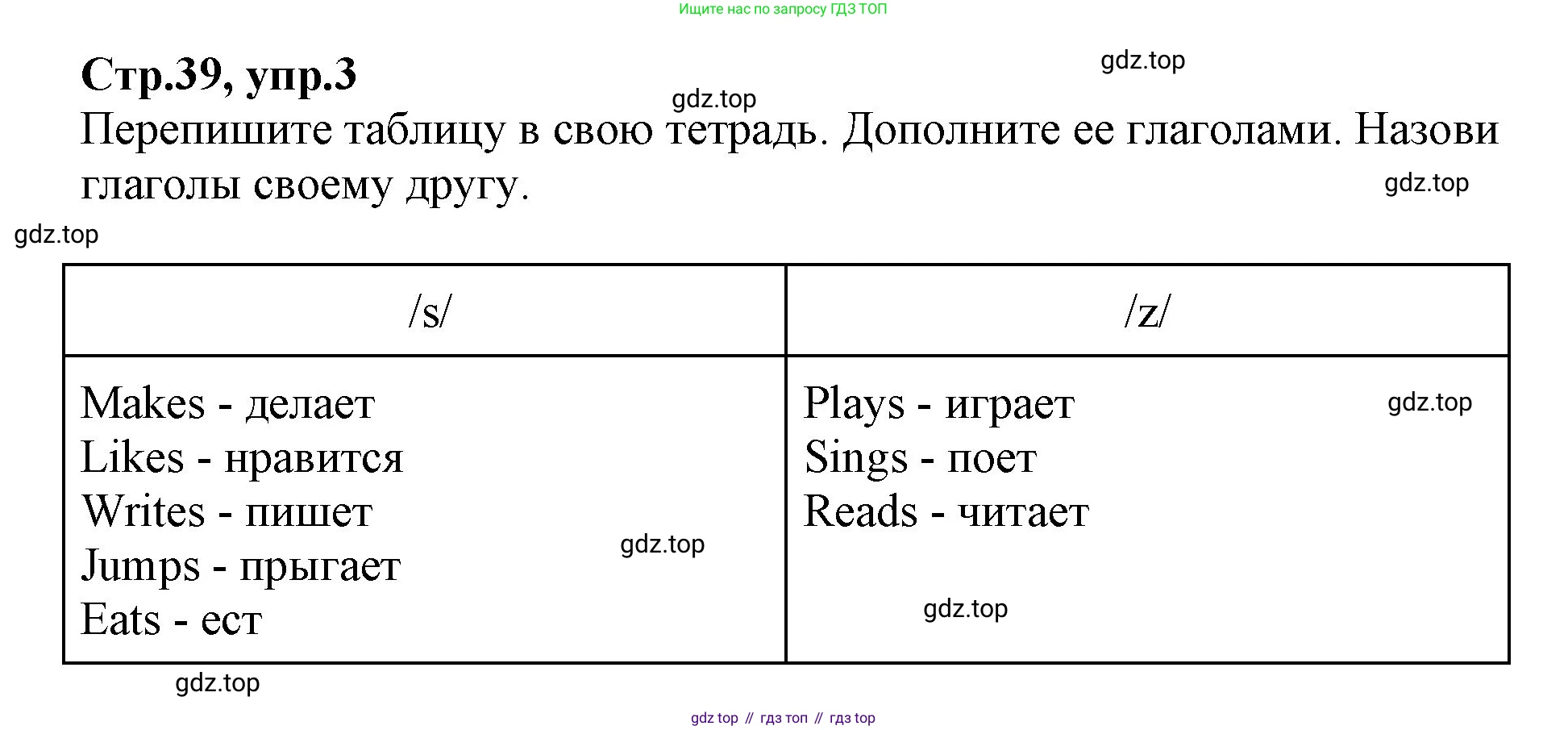 ГДЗ Английский язык (english), 2 класс Учебник (Student's book), авторы: Баранова Ксения Михайловна (Baranova Ksenia), Дули Дженни (Dooley Jenny), Копылова Виктория Викторовна (Kopylova Victoria), Мильруд Радислав Петрович (Millrood Radislav), Эванс Вирджиния (Evans Virginia), издательство Просвещение, Москва, 2023, белого цвета, Часть ( Part) 2, страница 39, номер 3, Решение