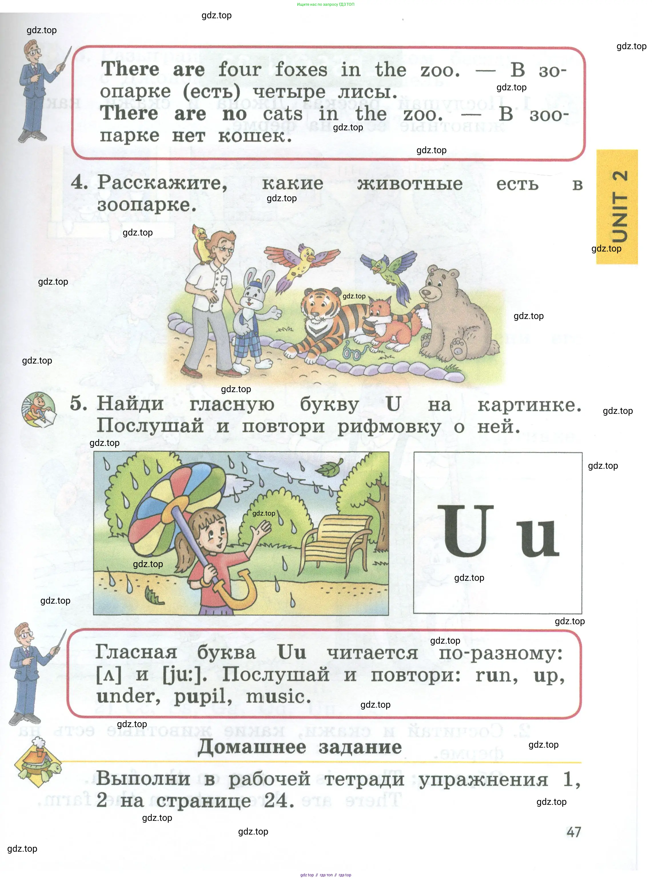Английский язык (english), 2 класс Учебник (Student's book), авторы: Биболетова Мерем Забатовна, Денисенко Ольга Анатольевна, Трубанева Наталия Николаевна, издательство Просвещение, Москва, 2023, красного цвета, страница 47