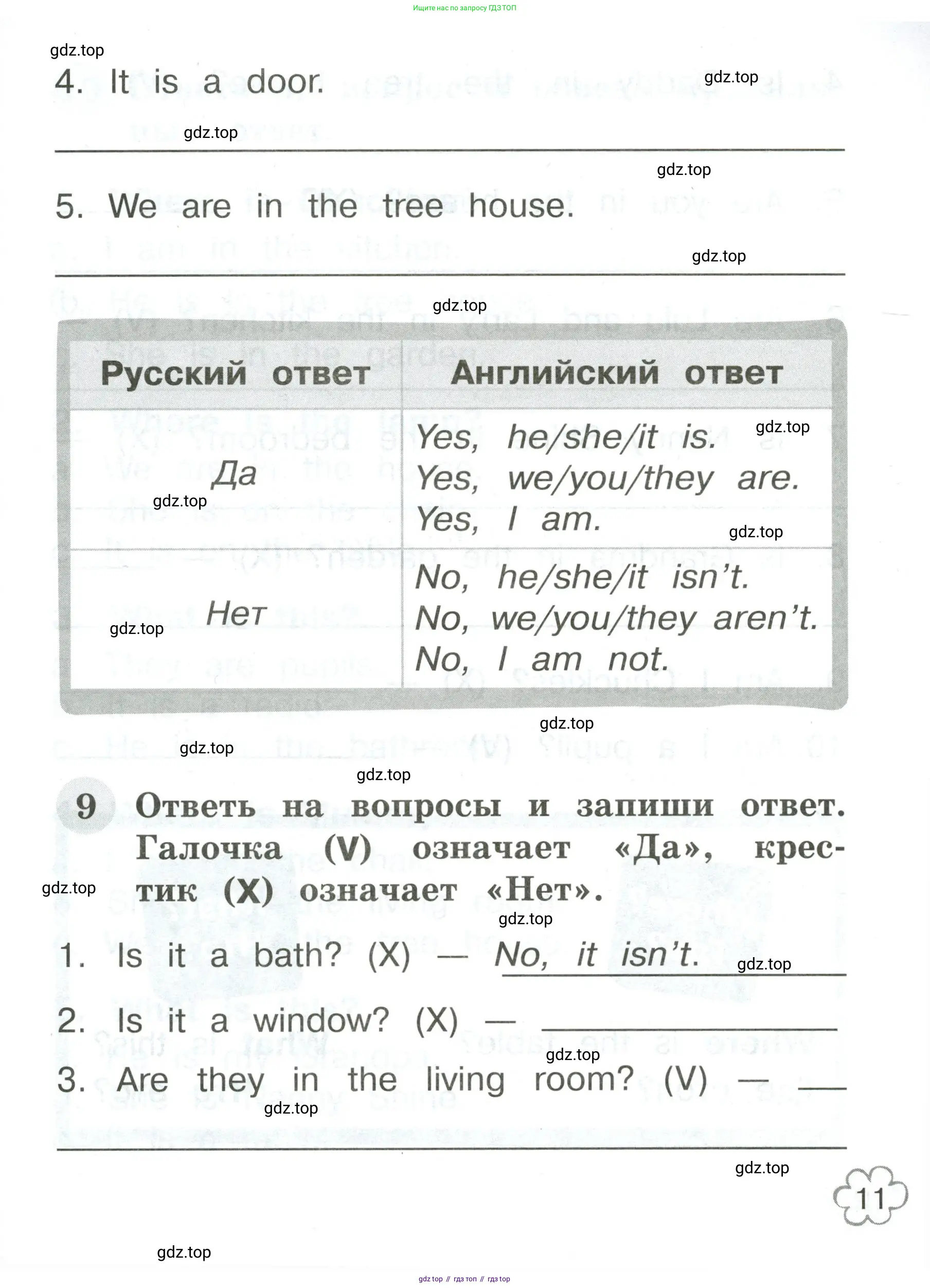Английский язык (english), 2 класс Грамматический тренажёр, автор: Юшина Дарья Генадьевна, издательство Просвещение, Москва, 2018, розового цвета, страница 11