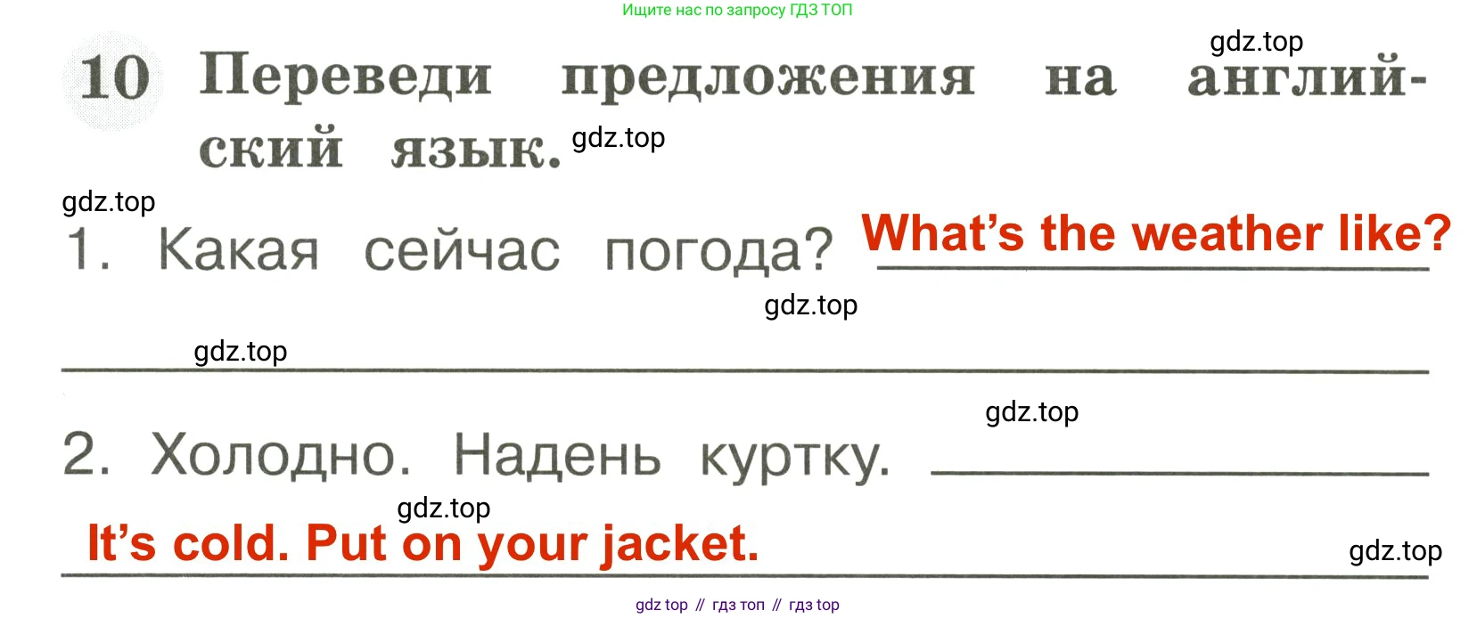 Английский язык (english), 2 класс Грамматический тренажёр, автор: Юшина Дарья Генадьевна, издательство Просвещение, Москва, 2018, розового цвета, страница 65, номер 10, Решение 3