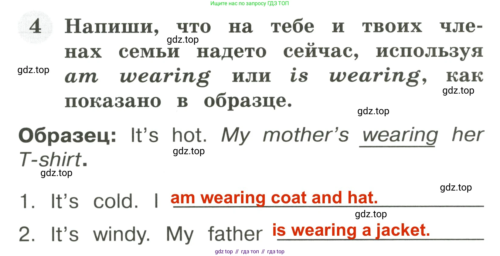 Английский язык (english), 2 класс Грамматический тренажёр, автор: Юшина Дарья Генадьевна, издательство Просвещение, Москва, 2018, розового цвета, страница 61, номер 4, Решение 3