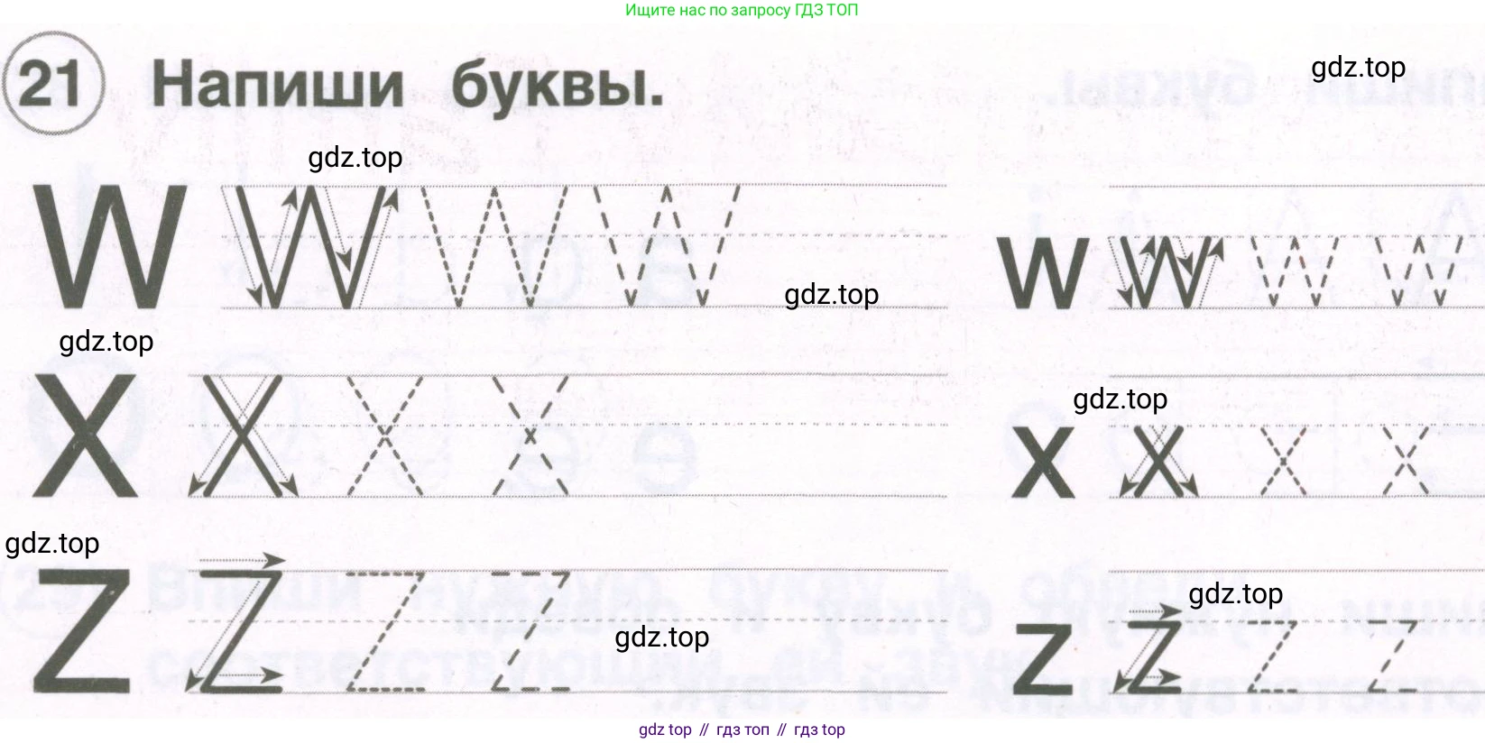 Английский язык (english), 2 класс рабочая тетрадь, авторы: Комарова Юлия Александровна, Ларионова Ирина Владимировна, издательство Русское слово, Москва, 2023, сиреневого цвета, страница 9, номер 21, Условие
