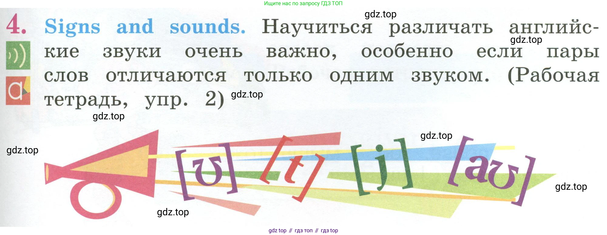 Английский язык (english), 2 класс Учебник (Student's book), авторы: Кузовлев Владимир Петрович (Kuzovlev Vladimir), Перегудова Эльвира Шакировна, Пастухова Светлана Анатольевна (Pastukhova Svetlana), Стрельникова Ольга Викторовна (Strelnikova Olga), издательство Просвещение, Москва, 2023, розового цвета, Часть ( Part) 1, страница 15, номер 4, Условие