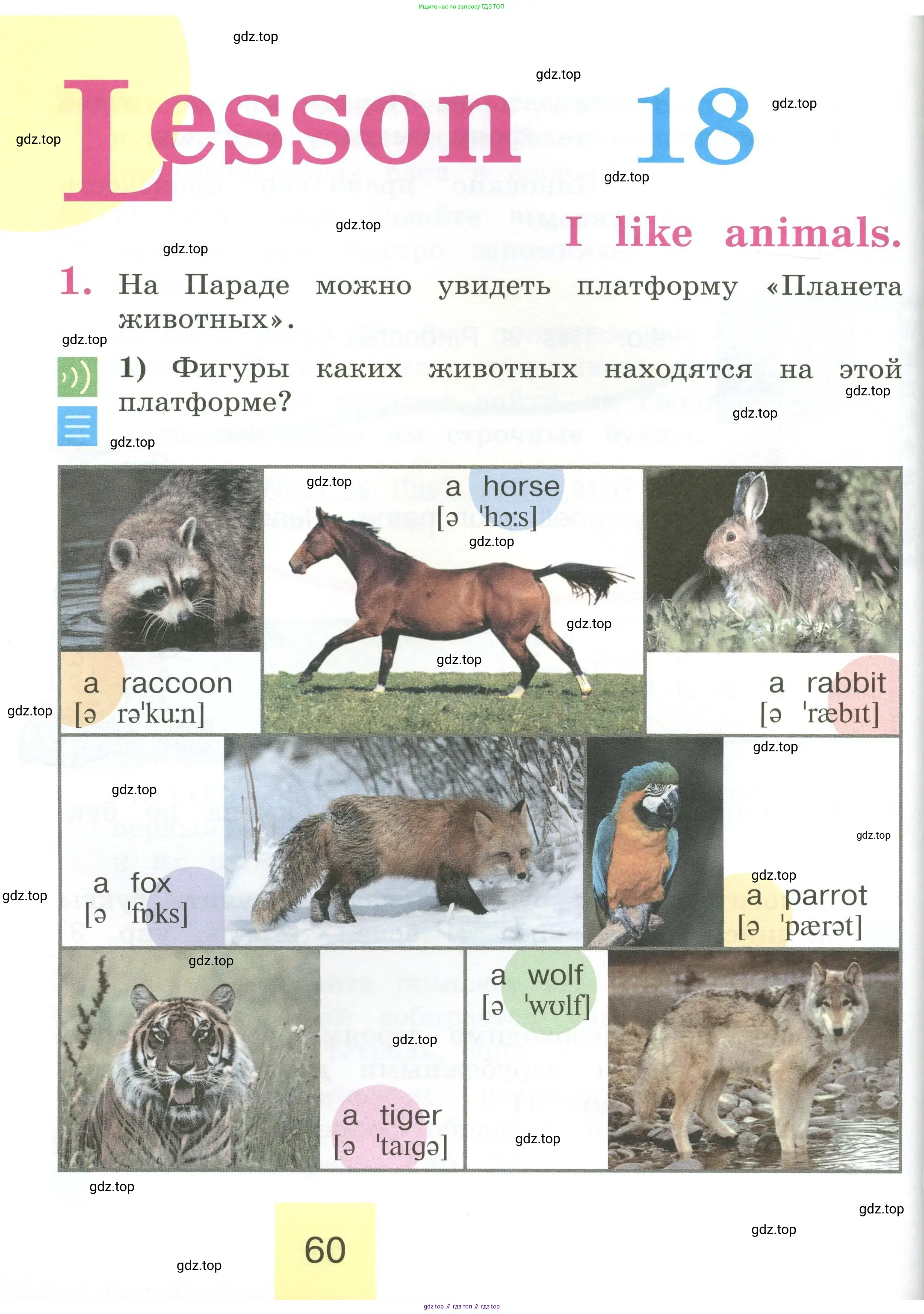 Английский язык (english), 2 класс Учебник (Student's book), авторы: Кузовлев Владимир Петрович (Kuzovlev Vladimir), Перегудова Эльвира Шакировна, Пастухова Светлана Анатольевна (Pastukhova Svetlana), Стрельникова Ольга Викторовна (Strelnikova Olga), издательство Просвещение, Москва, 2023, розового цвета, Часть ( Part) 1, страница 60