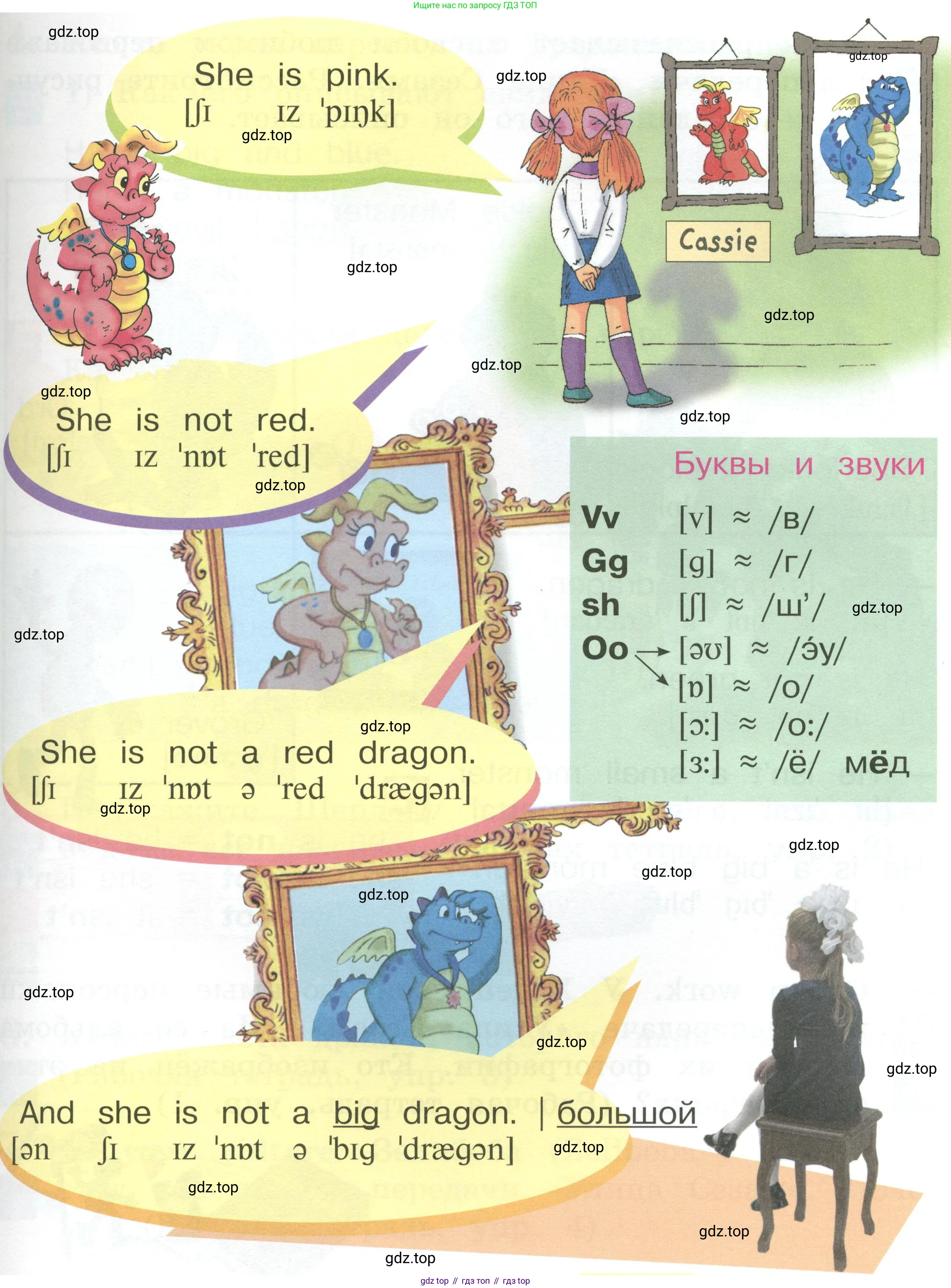 Английский язык (english), 2 класс Учебник (Student's book), авторы: Кузовлев Владимир Петрович (Kuzovlev Vladimir), Перегудова Эльвира Шакировна, Пастухова Светлана Анатольевна (Pastukhova Svetlana), Стрельникова Ольга Викторовна (Strelnikova Olga), издательство Просвещение, Москва, 2023, розового цвета, Часть ( Part) 1, страница 36, номер 1, Условие (продолжение 2)
