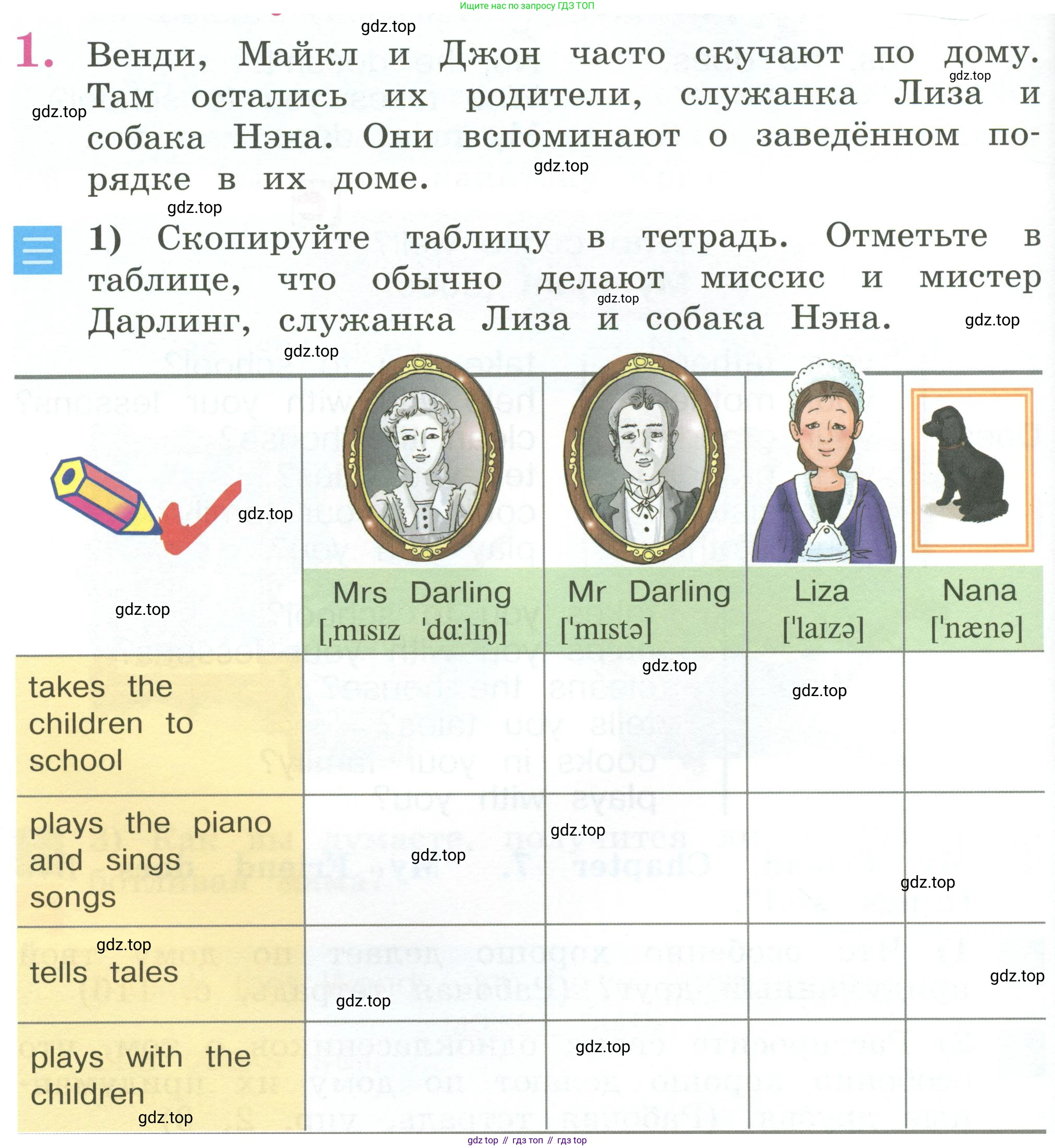Английский язык (english), 2 класс Учебник (Student's book), авторы: Кузовлев Владимир Петрович (Kuzovlev Vladimir), Перегудова Эльвира Шакировна, Пастухова Светлана Анатольевна (Pastukhova Svetlana), Стрельникова Ольга Викторовна (Strelnikova Olga), издательство Просвещение, Москва, 2023, розового цвета, Часть ( Part) 2, страница 92, номер 1, Условие