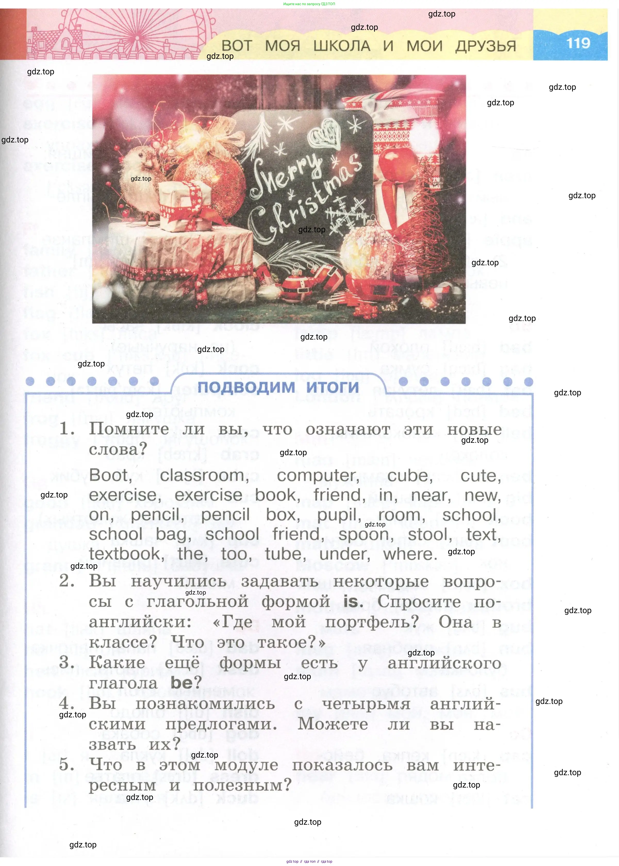 Английский язык (english), 2 класс Учебник, авторы: Афанасьева Ольга Васильевна (Afanasyeva Olga), Баранова Ксения Михайловна (Baranova Ksenia), Михеева Ирина Владимировна (Mikheeva Irina), издательство Просвещение, Москва, 2023, Часть 1, страница 119