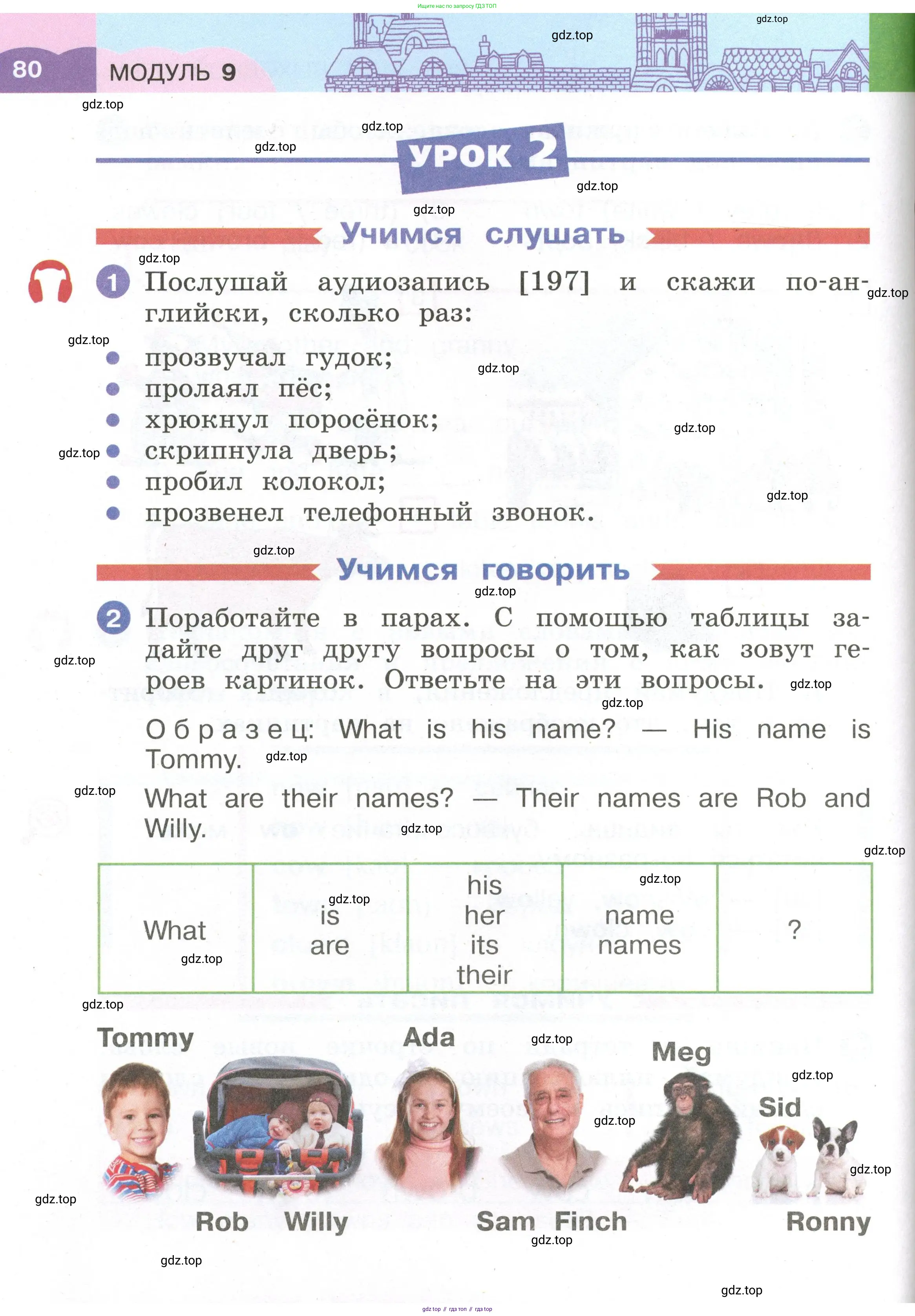 Английский язык (english), 2 класс Учебник, авторы: Афанасьева Ольга Васильевна (Afanasyeva Olga), Баранова Ксения Михайловна (Baranova Ksenia), Михеева Ирина Владимировна (Mikheeva Irina), издательство Просвещение, Москва, 2023, Часть 1, страница 80