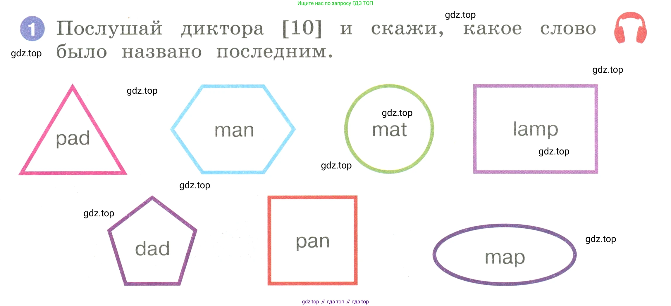 Английский язык (english), 2 класс Учебник, авторы: Афанасьева Ольга Васильевна (Afanasyeva Olga), Баранова Ксения Михайловна (Baranova Ksenia), Михеева Ирина Владимировна (Mikheeva Irina), издательство Просвещение, Москва, 2023, Часть 1, страница 11, номер 1, Условие