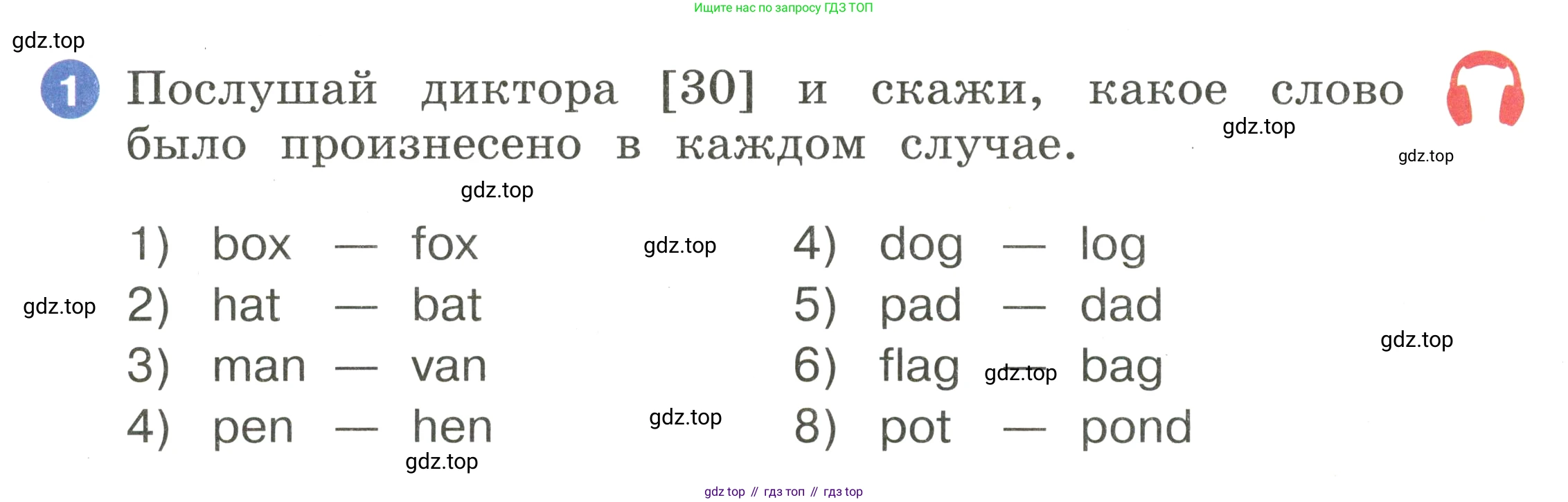 Английский язык (english), 2 класс Учебник, авторы: Афанасьева Ольга Васильевна (Afanasyeva Olga), Баранова Ксения Михайловна (Baranova Ksenia), Михеева Ирина Владимировна (Mikheeva Irina), издательство Просвещение, Москва, 2023, Часть 1, страница 25, номер 1, Условие