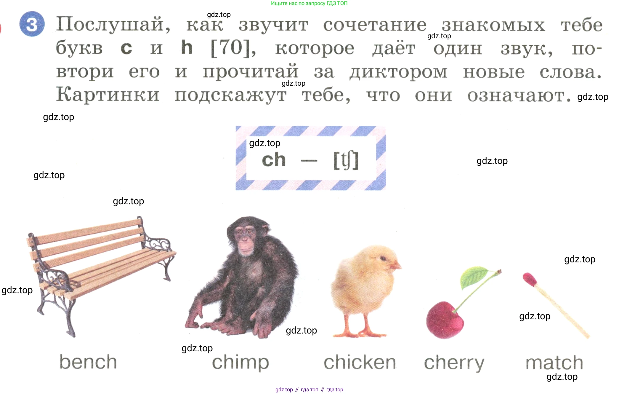 Английский язык (english), 2 класс Учебник, авторы: Афанасьева Ольга Васильевна (Afanasyeva Olga), Баранова Ксения Михайловна (Baranova Ksenia), Михеева Ирина Владимировна (Mikheeva Irina), издательство Просвещение, Москва, 2023, Часть 1, страница 58, номер 3, Условие