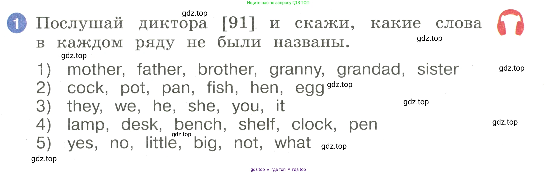 Английский язык (english), 2 класс Учебник, авторы: Афанасьева Ольга Васильевна (Afanasyeva Olga), Баранова Ксения Михайловна (Baranova Ksenia), Михеева Ирина Владимировна (Mikheeva Irina), издательство Просвещение, Москва, 2023, Часть 1, страница 83, номер 1, Условие