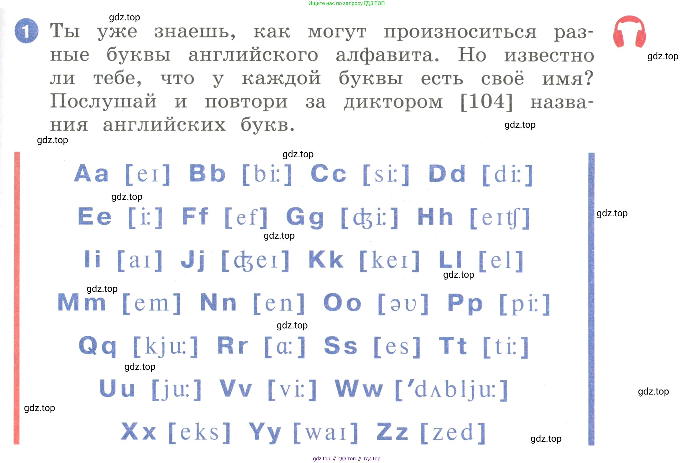 Английский язык (english), 2 класс Учебник, авторы: Афанасьева Ольга Васильевна (Afanasyeva Olga), Баранова Ксения Михайловна (Baranova Ksenia), Михеева Ирина Владимировна (Mikheeva Irina), издательство Просвещение, Москва, 2023, Часть 1, страница 95, номер 1, Условие