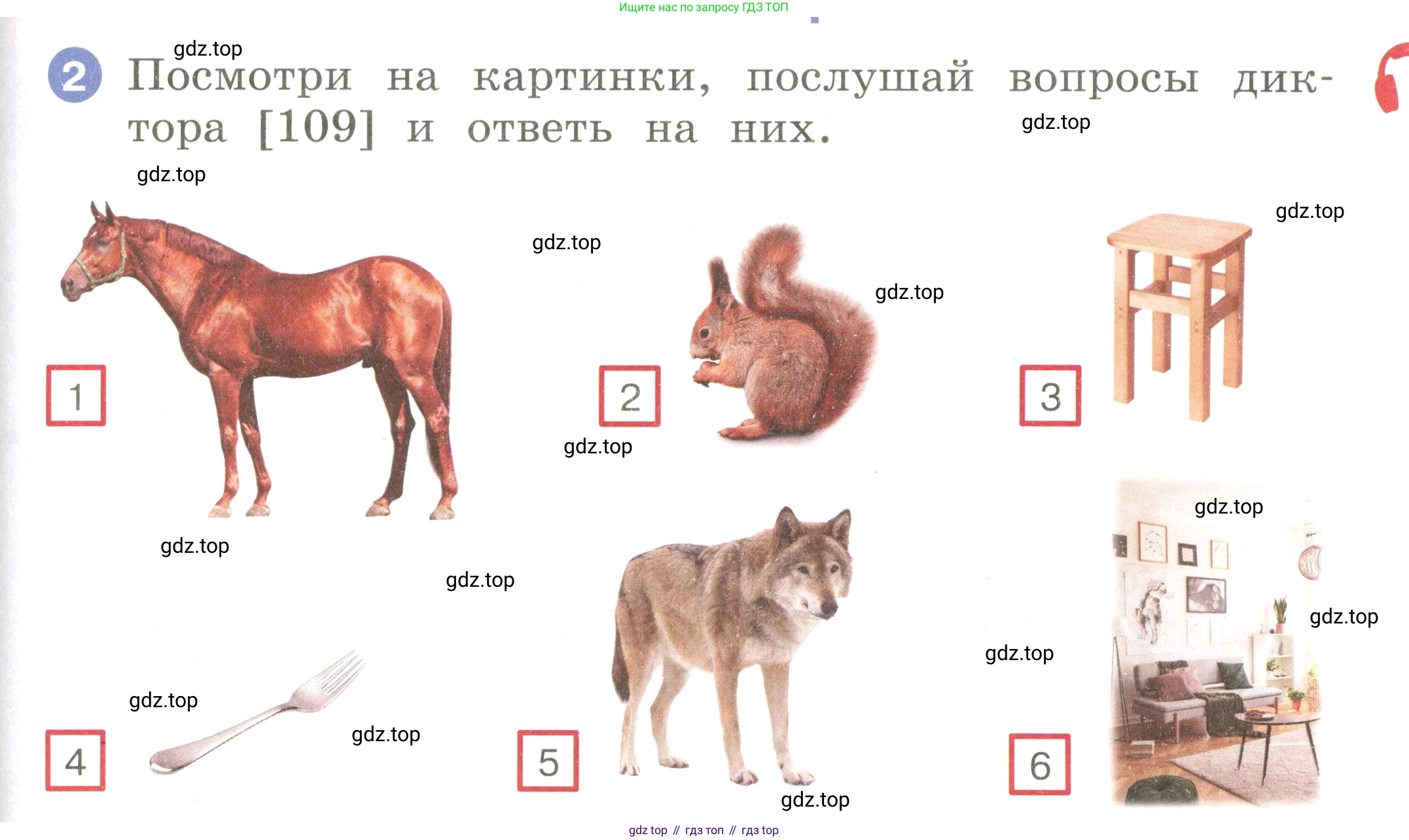 Английский язык (english), 2 класс Учебник, авторы: Афанасьева Ольга Васильевна (Afanasyeva Olga), Баранова Ксения Михайловна (Baranova Ksenia), Михеева Ирина Владимировна (Mikheeva Irina), издательство Просвещение, Москва, 2023, Часть 1, страница 99, номер 2, Условие