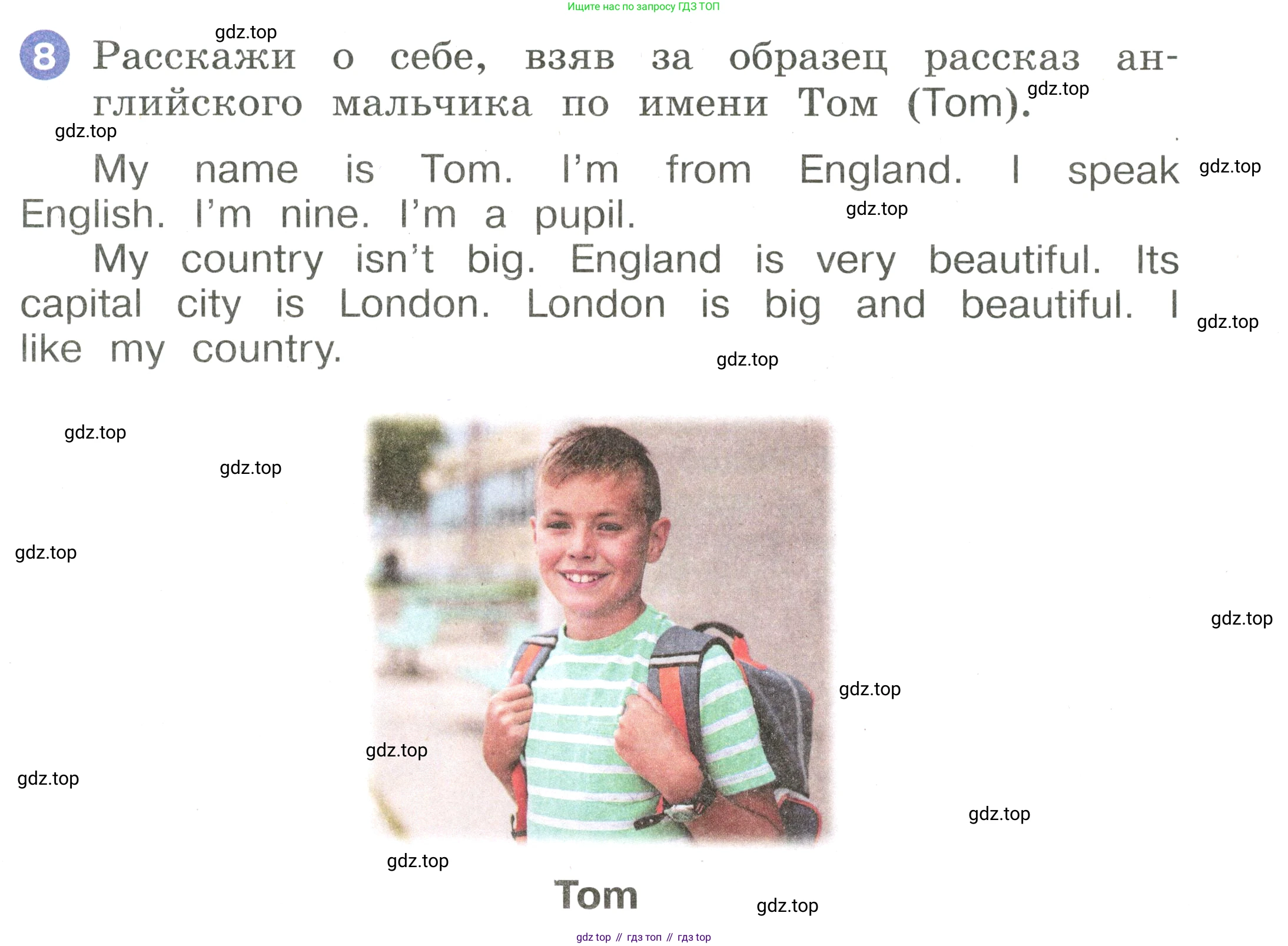 Английский язык (english), 2 класс Учебник, авторы: Афанасьева Ольга Васильевна (Afanasyeva Olga), Баранова Ксения Михайловна (Baranova Ksenia), Михеева Ирина Владимировна (Mikheeva Irina), издательство Просвещение, Москва, 2023, Часть 2, страница 119, номер 8, Условие
