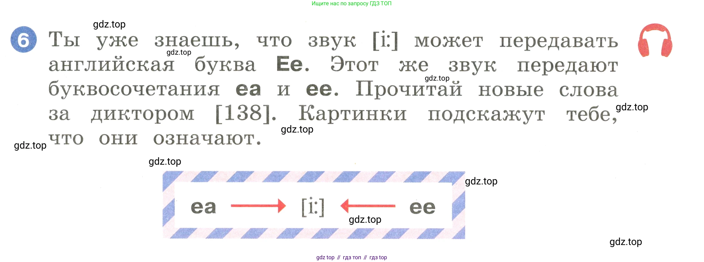 Английский язык (english), 2 класс Учебник, авторы: Афанасьева Ольга Васильевна (Afanasyeva Olga), Баранова Ксения Михайловна (Baranova Ksenia), Михеева Ирина Владимировна (Mikheeva Irina), издательство Просвещение, Москва, 2023, Часть 2, страница 9, номер 6, Условие