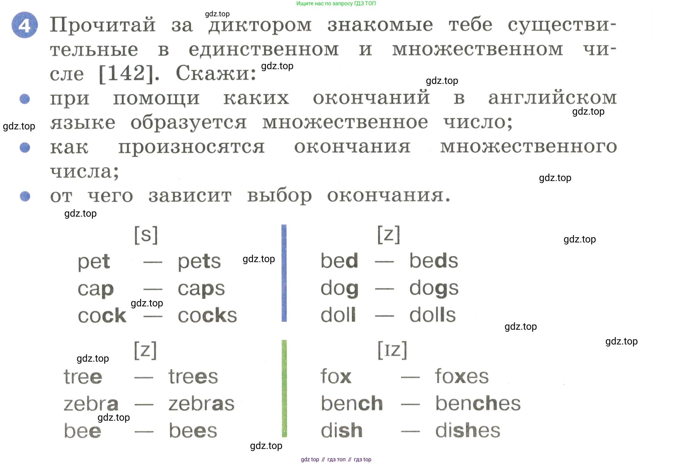 Английский язык (english), 2 класс Учебник, авторы: Афанасьева Ольга Васильевна (Afanasyeva Olga), Баранова Ксения Михайловна (Baranova Ksenia), Михеева Ирина Владимировна (Mikheeva Irina), издательство Просвещение, Москва, 2023, Часть 2, страница 12, номер 4, Условие