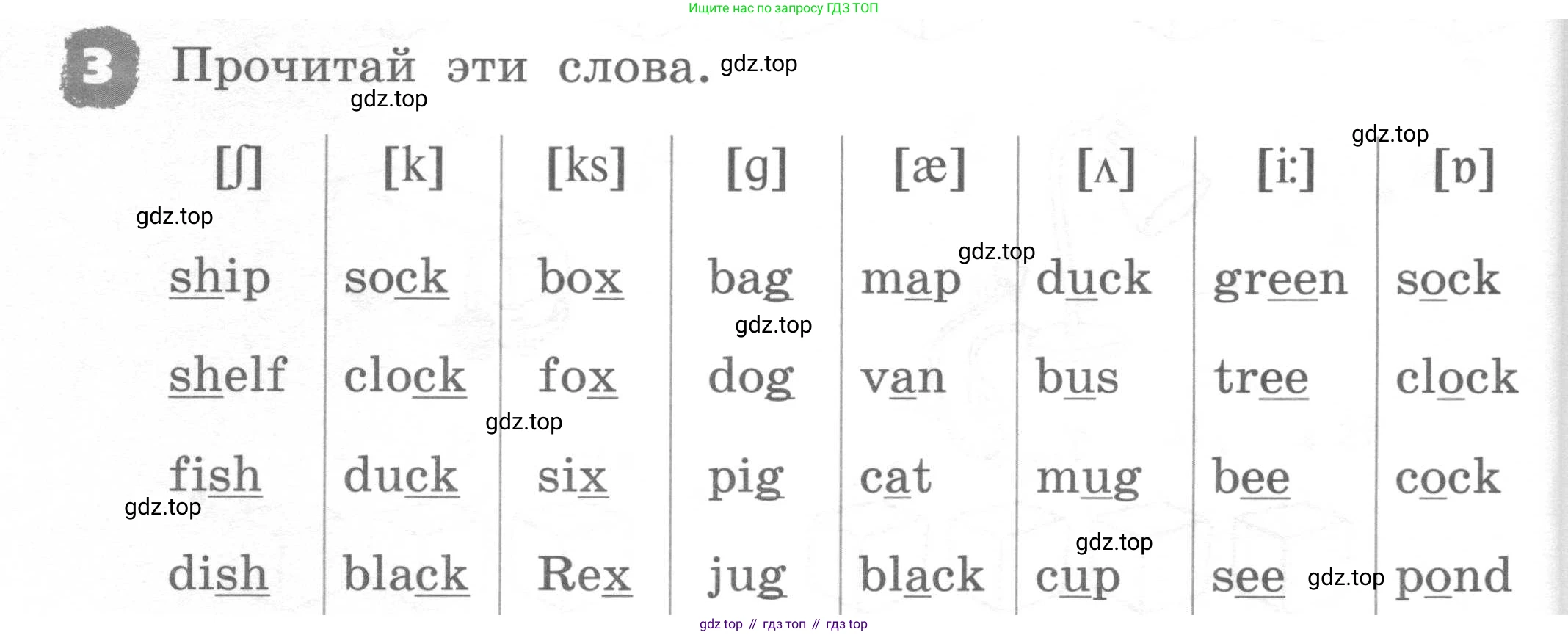 ГДЗ Английский язык (english), 2 класс рабочая тетрадь, авторы: Афанасьева Ольга Васильевна (Afanasyeva Olga), Михеева Ирина Владимировна (Mikheeva Irina), издательство Просвещение, Москва, 2012 - 2022, страница 30, номер 3, Условие