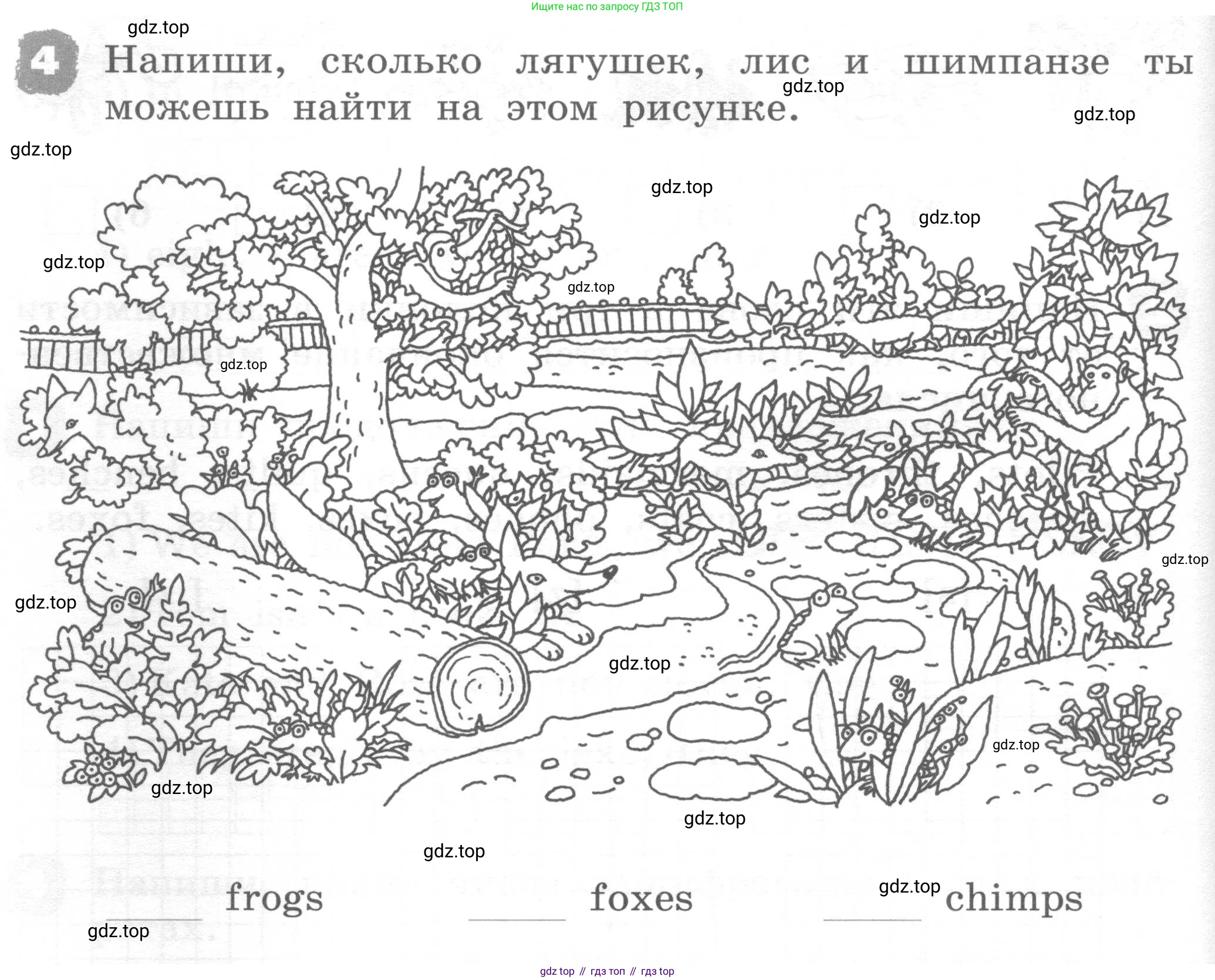 ГДЗ Английский язык (english), 2 класс рабочая тетрадь, авторы: Афанасьева Ольга Васильевна (Afanasyeva Olga), Михеева Ирина Владимировна (Mikheeva Irina), издательство Просвещение, Москва, 2012 - 2022, страница 90, номер 4, Условие