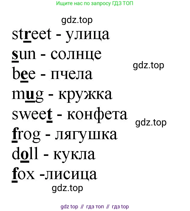 ГДЗ Английский язык (english), 2 класс рабочая тетрадь, авторы: Афанасьева Ольга Васильевна (Afanasyeva Olga), Михеева Ирина Владимировна (Mikheeva Irina), издательство Просвещение, Москва, 2012 - 2022, страница 23, номер 2, Решение (продолжение 2)