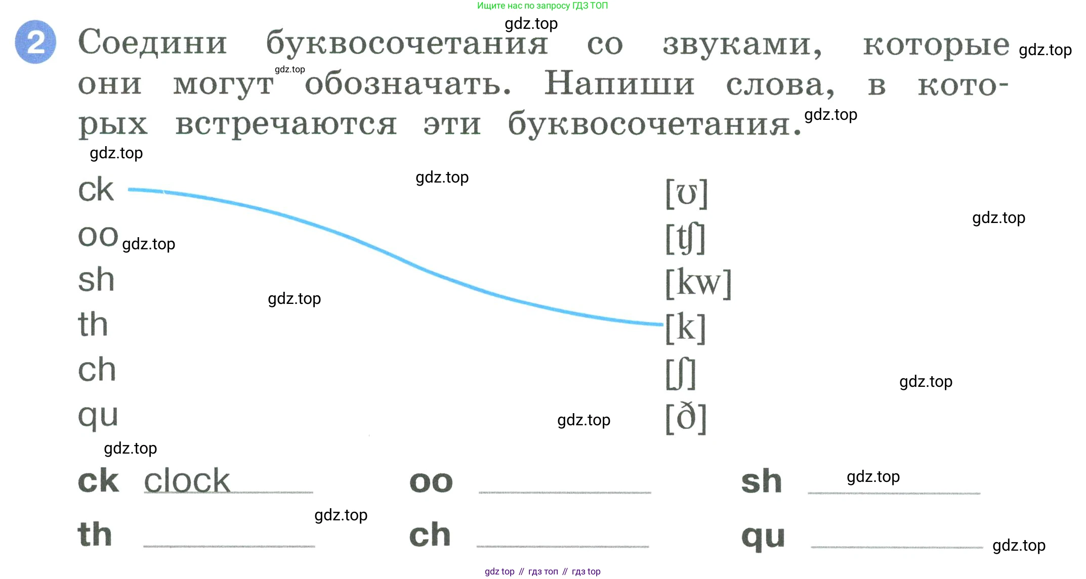 ГДЗ Английский язык (english), 2 класс рабочая тетрадь, авторы: Афанасьева Ольга Васильевна (Afanasyeva Olga), Баранова Ксения Михайловна (Baranova Ksenia), Михеева Ирина Владимировна (Mikheeva Irina), издательство Просвещение, Москва, 2023, Часть 1, страница 59, номер 2, Условие