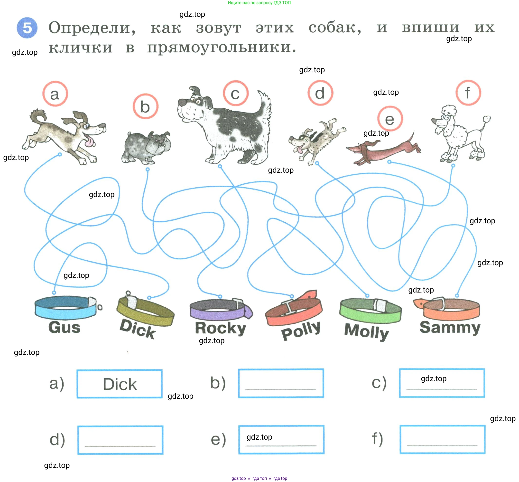 ГДЗ Английский язык (english), 2 класс рабочая тетрадь, авторы: Афанасьева Ольга Васильевна (Afanasyeva Olga), Баранова Ксения Михайловна (Baranova Ksenia), Михеева Ирина Владимировна (Mikheeva Irina), издательство Просвещение, Москва, 2023, Часть 2, страница 46, номер 5, Условие