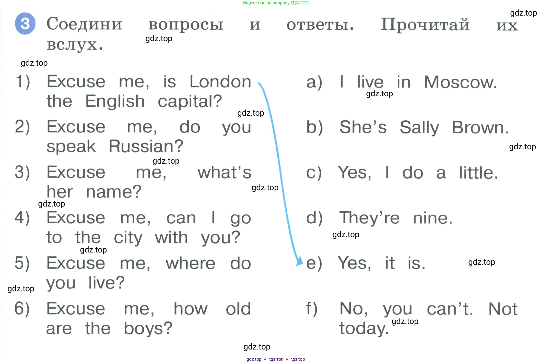 ГДЗ Английский язык (english), 2 класс рабочая тетрадь, авторы: Афанасьева Ольга Васильевна (Afanasyeva Olga), Баранова Ксения Михайловна (Baranova Ksenia), Михеева Ирина Владимировна (Mikheeva Irina), издательство Просвещение, Москва, 2023, Часть 2, страница 69, номер 3, Условие