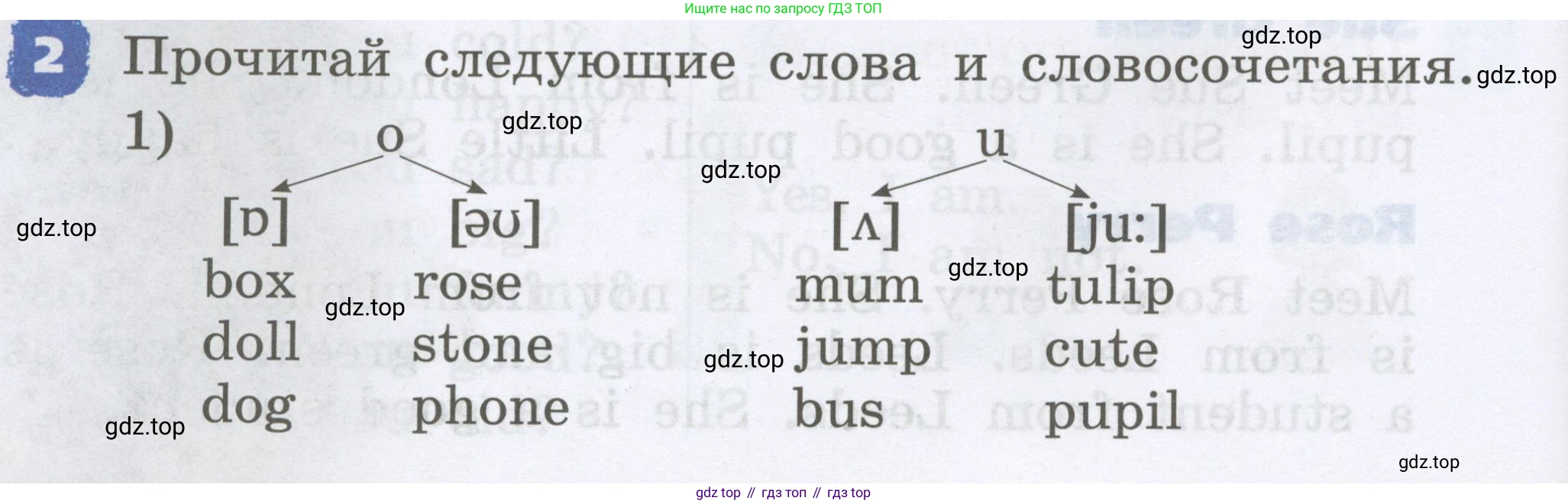Английский язык (english), 2 класс Учебник, авторы: Афанасьева Ольга Васильевна (Afanasyeva Olga), Михеева Ирина Владимировна (Mikheeva Irina), издательство Просвещение, Москва, 2012 - 2022, Часть 2, страница 40, номер 2, Условие